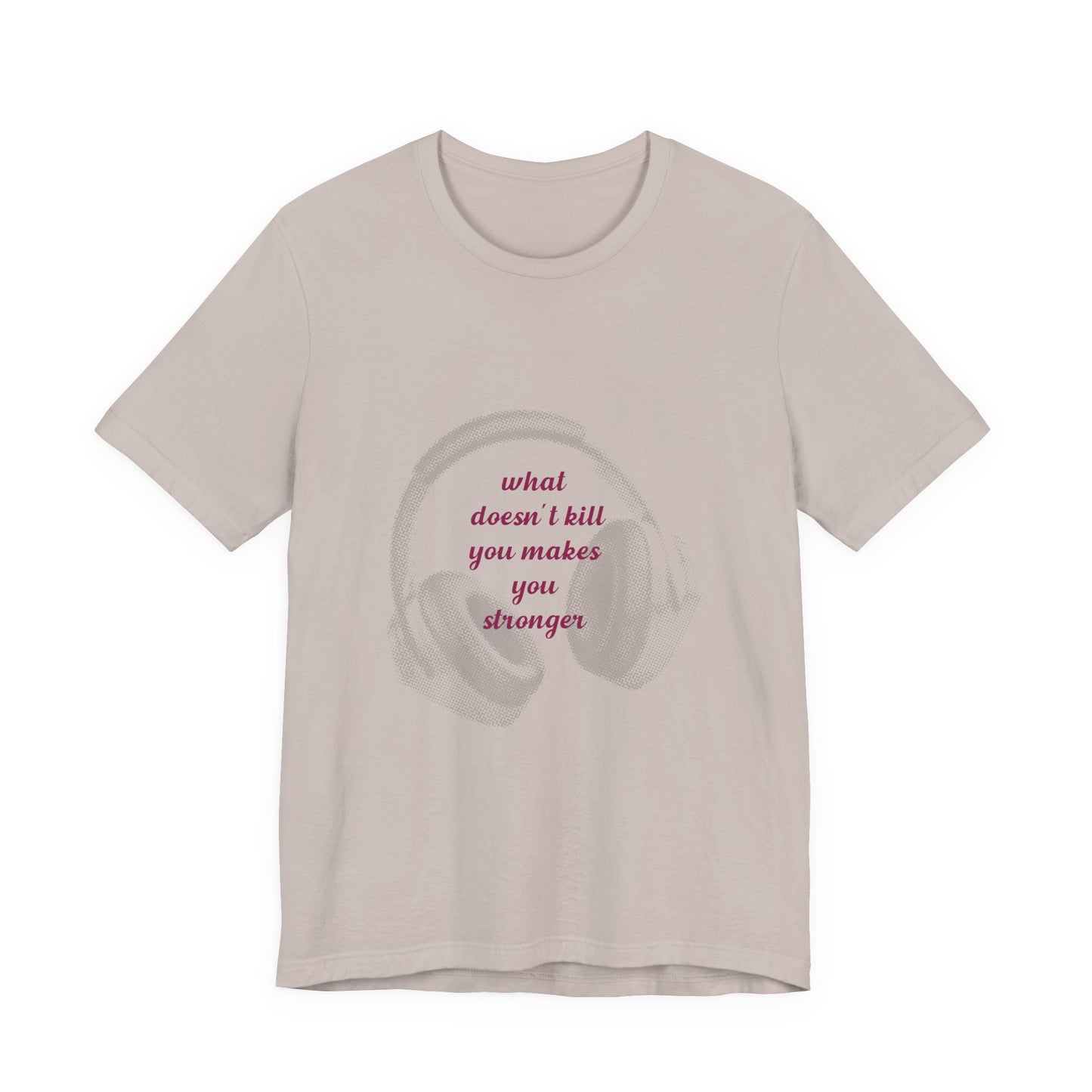 Stronger Soundwaves Unisex Jersey short sleeve tee