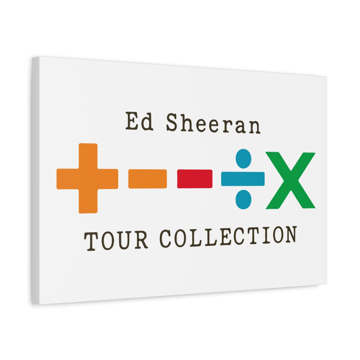 Matte Stretched Canvas, 1.25" Depth – Ed Sheeran Edition