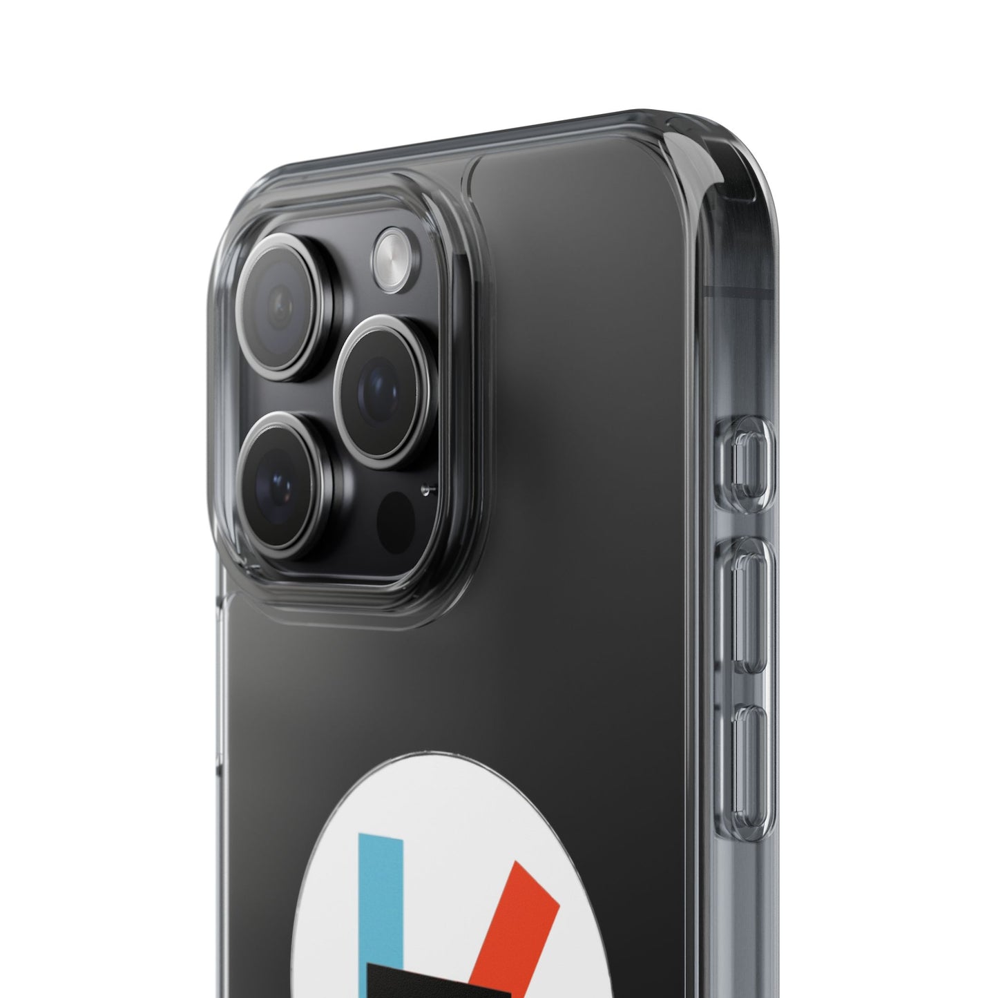 Circle Flame Clear Case