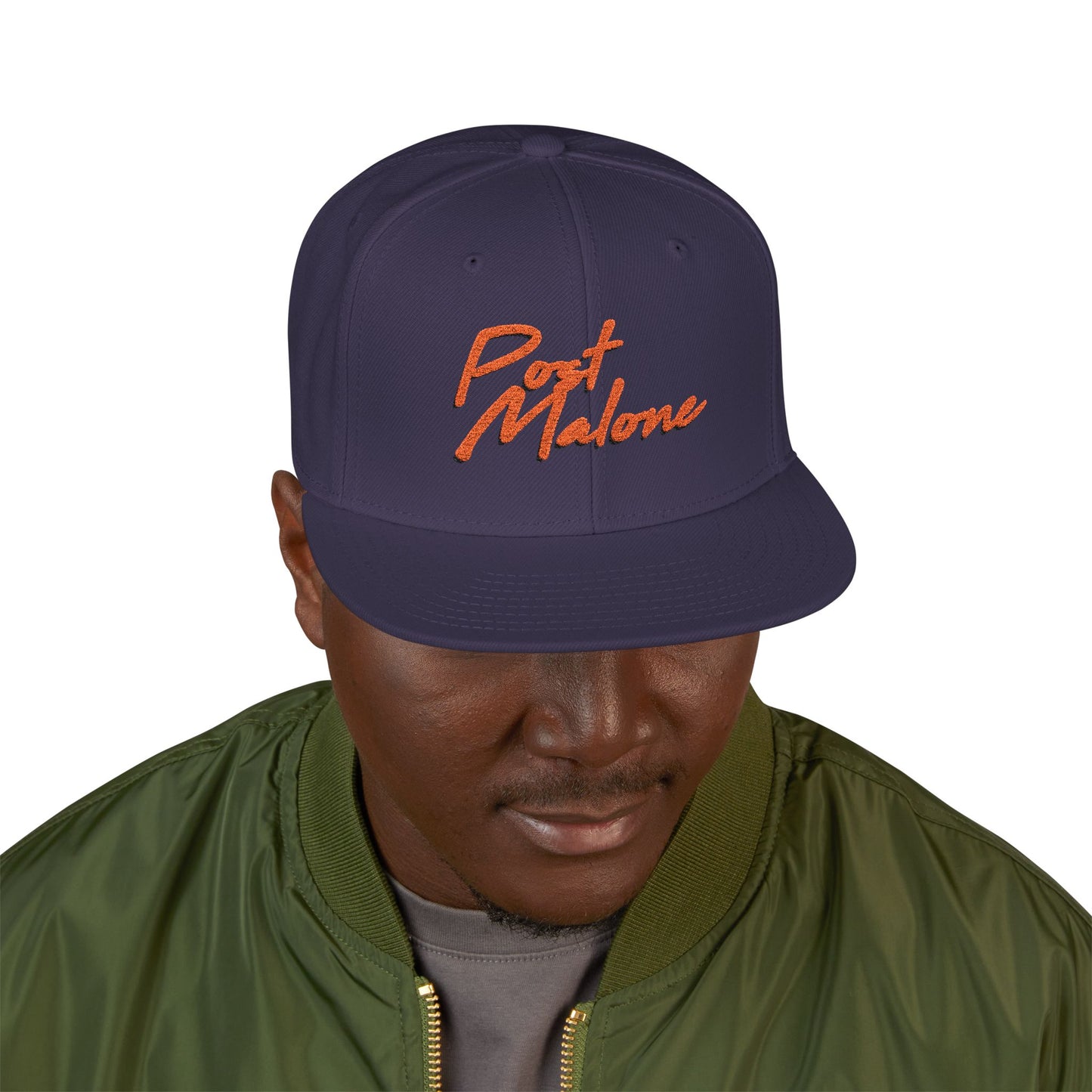 Snapback (Embroidery) – Post Melone Name Design