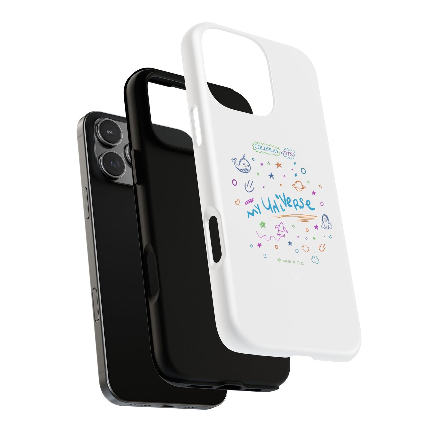 Neon Space Doodles Tough Magnetic Case