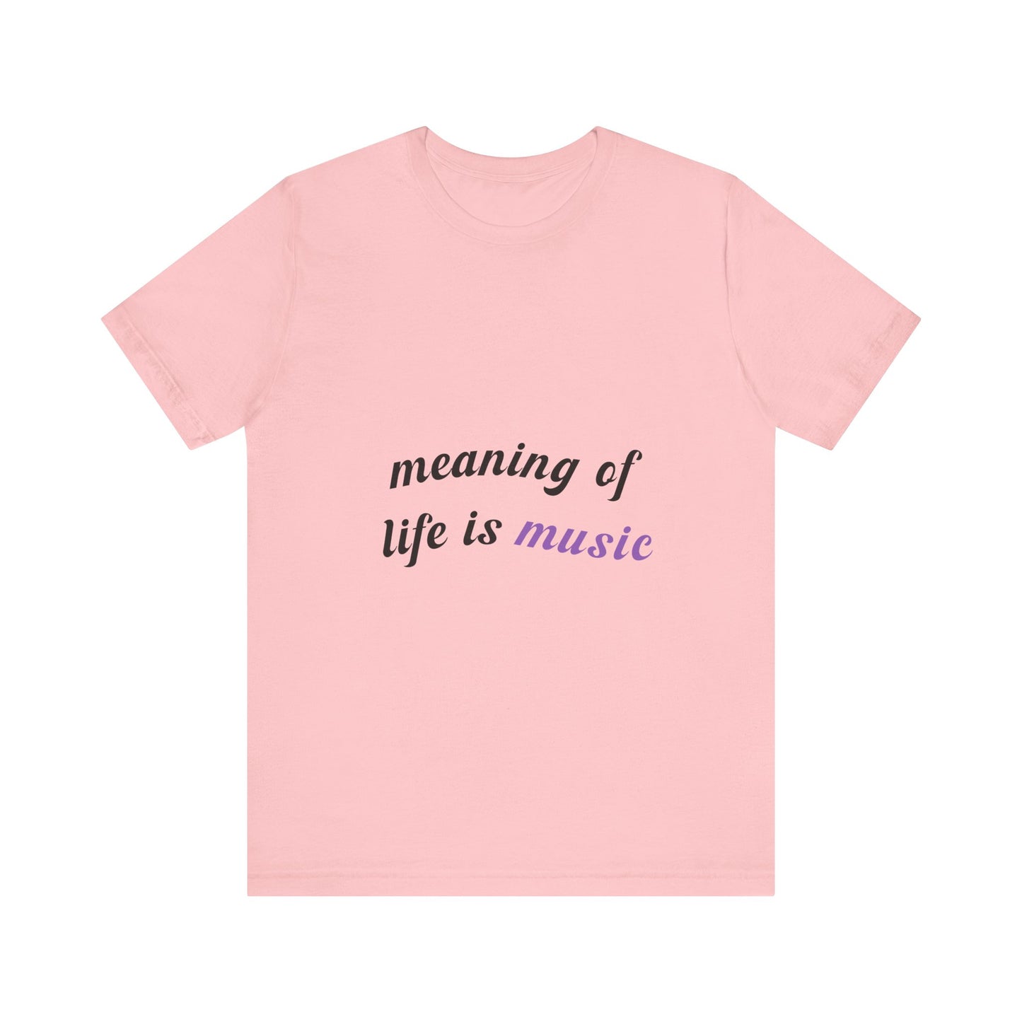 Feel the Music Vibe Unisex Jersey short sleeve tee