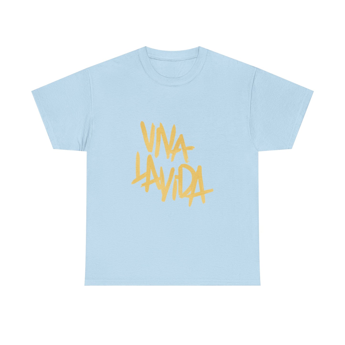 Golden Brush Script Unisex Cotton Tee