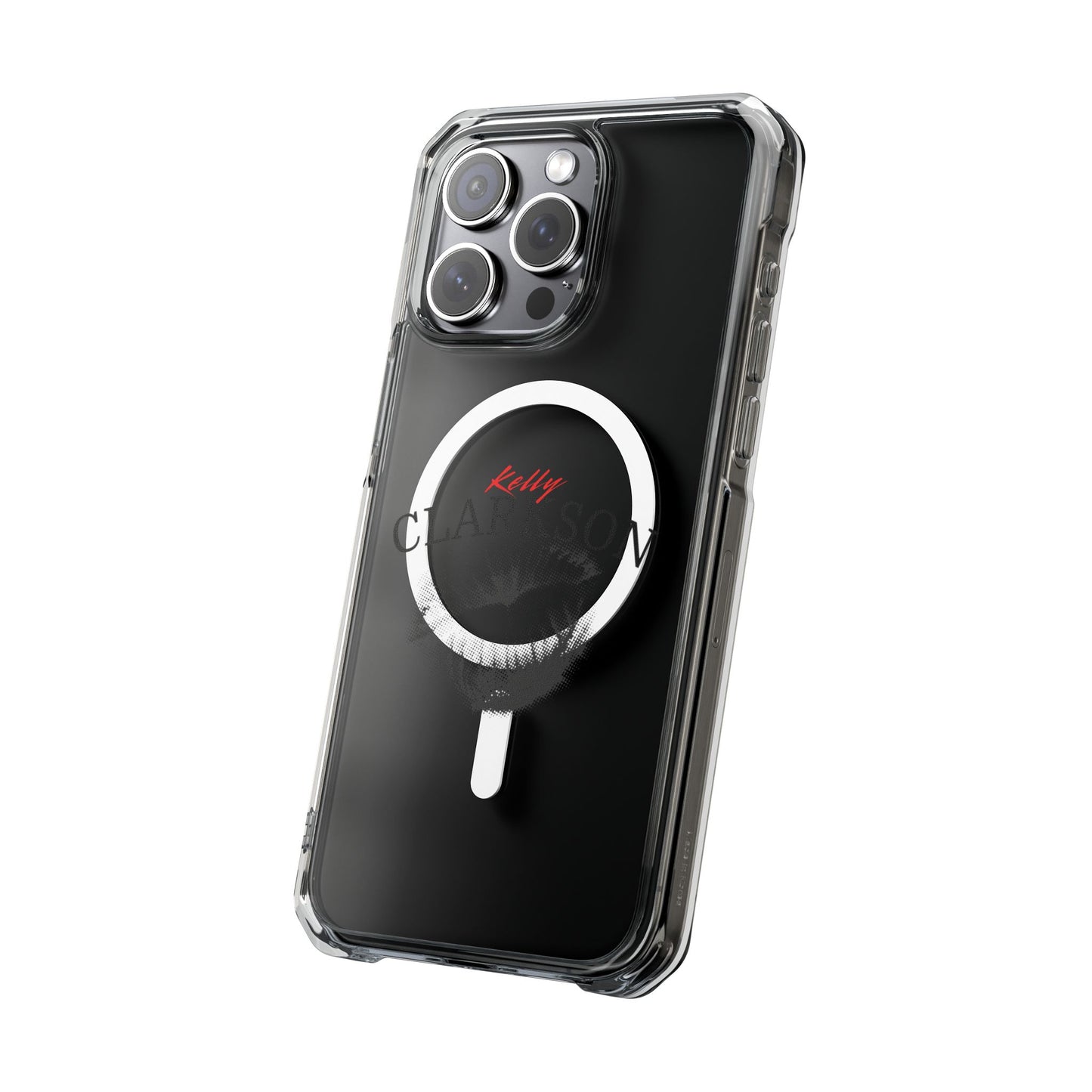 Retro Kiss Sound Magnetic clear Impact Case