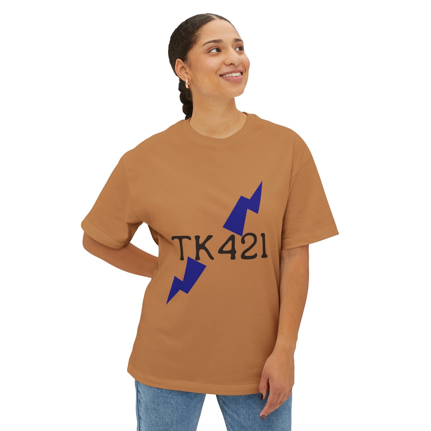Bolt Duality Unisex Oversized Boxy tee