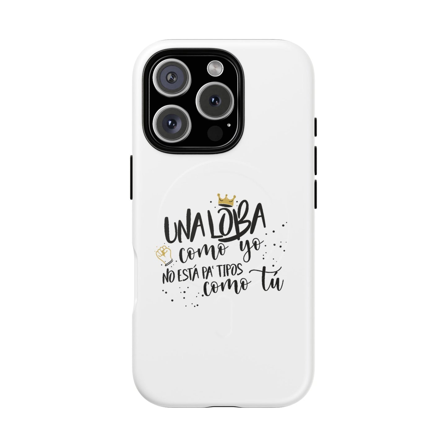 Golden Wolf Energy Tough Magnetic case