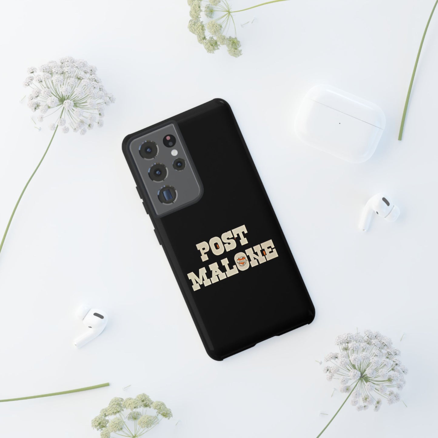Tough Samsung Case (S20–S25) – Post Malone Bold Design