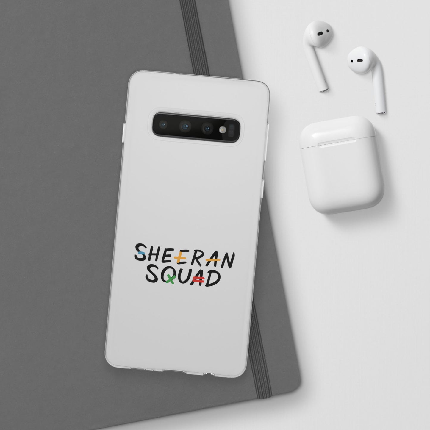 Ed Sheeran Squad Flexi Case for Samsung S10–S25 | SnazzyMerch
