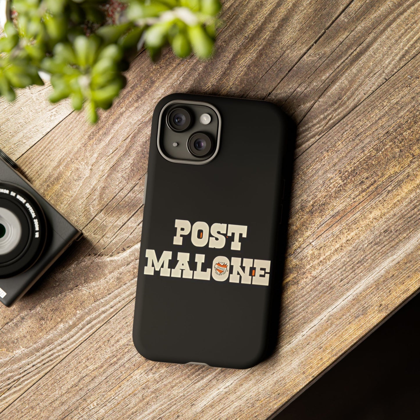 Tough iPhone Case (12–16 Pro Max) – Post Malone Bold Design