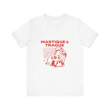 Fierce Femme in Red Unisex jersey short sleeve tee