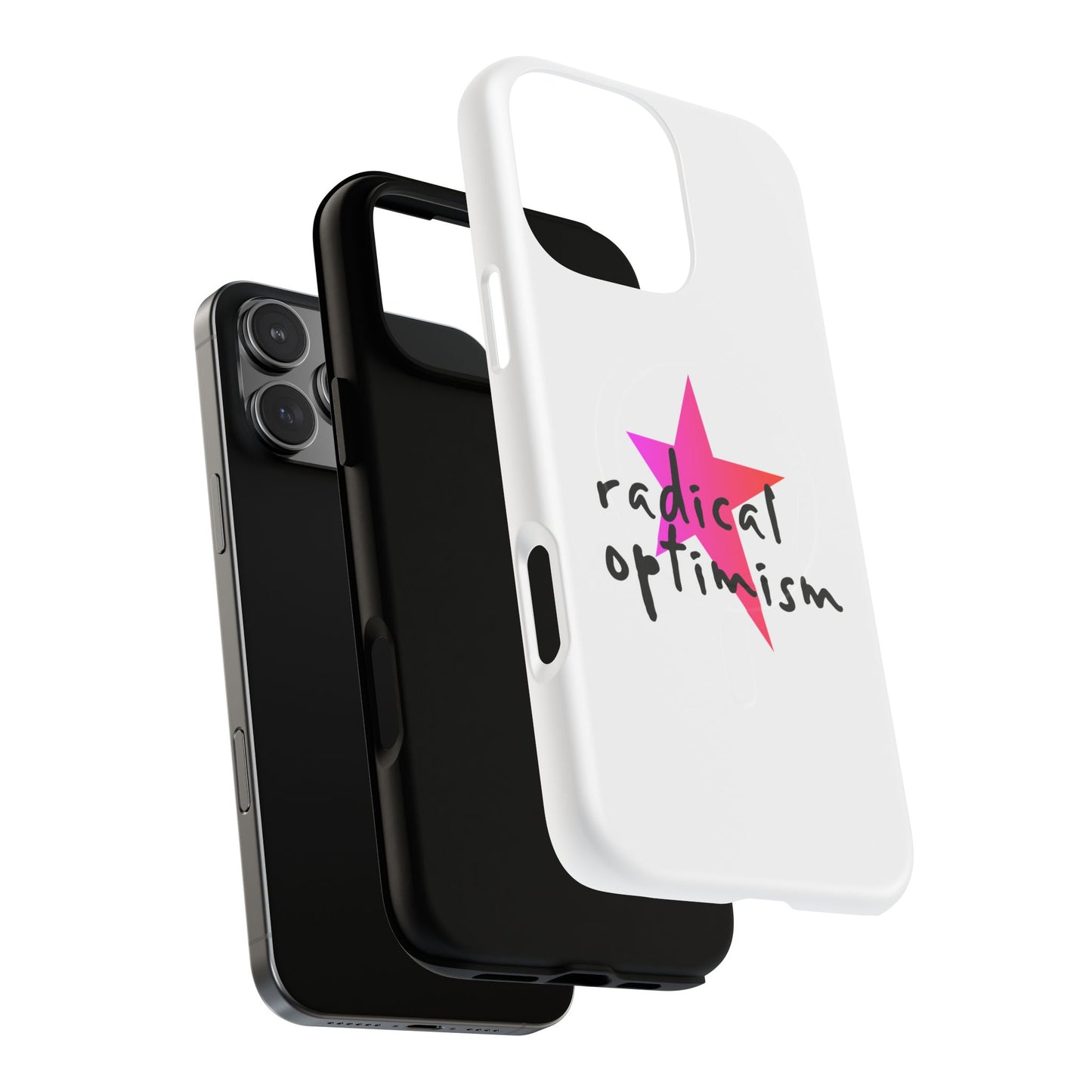 Flame Script Statement Tough Magnetic Case