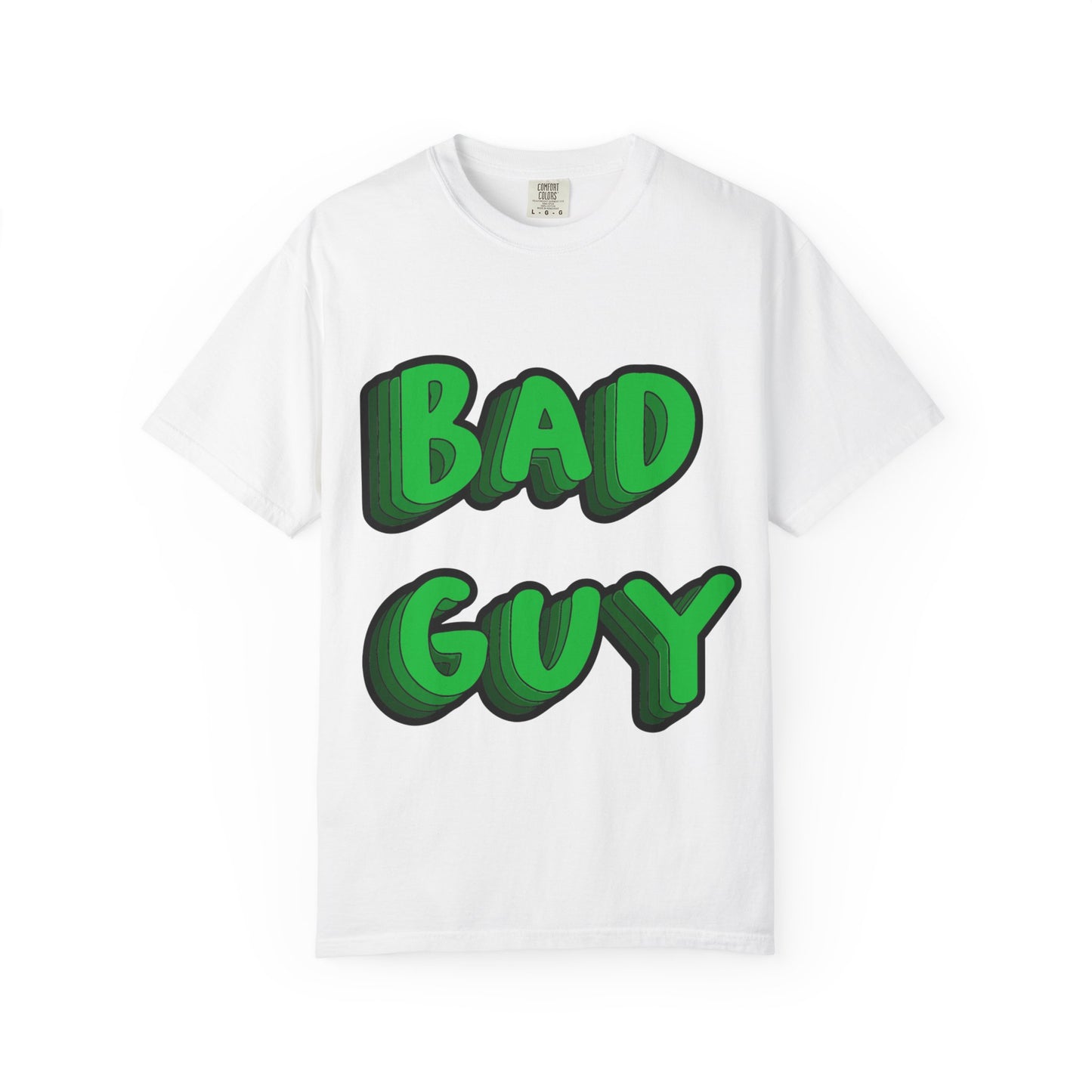 Bold 3D Bad Mood Unisex Dyed T-shirt