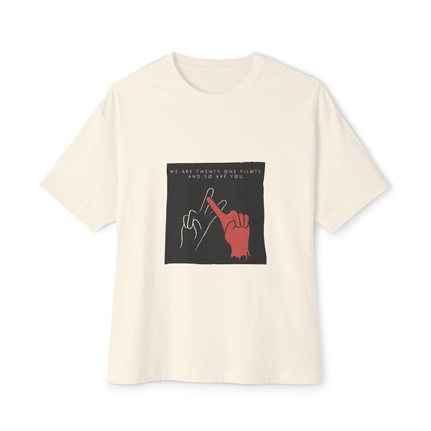 Unity Signal Unisex Oversized Boxy Tee
