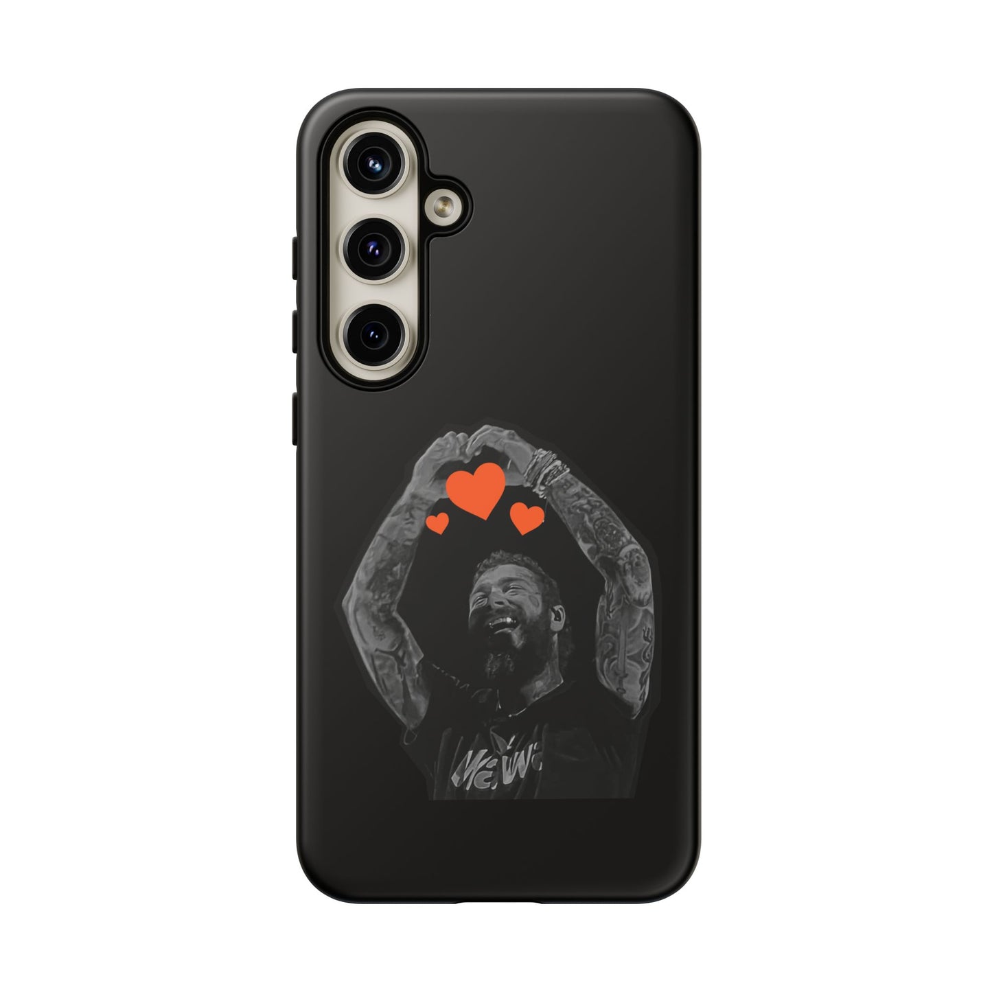 Tough Samsung Case (S20–S25) – Post Malone Heartfelt Wishes