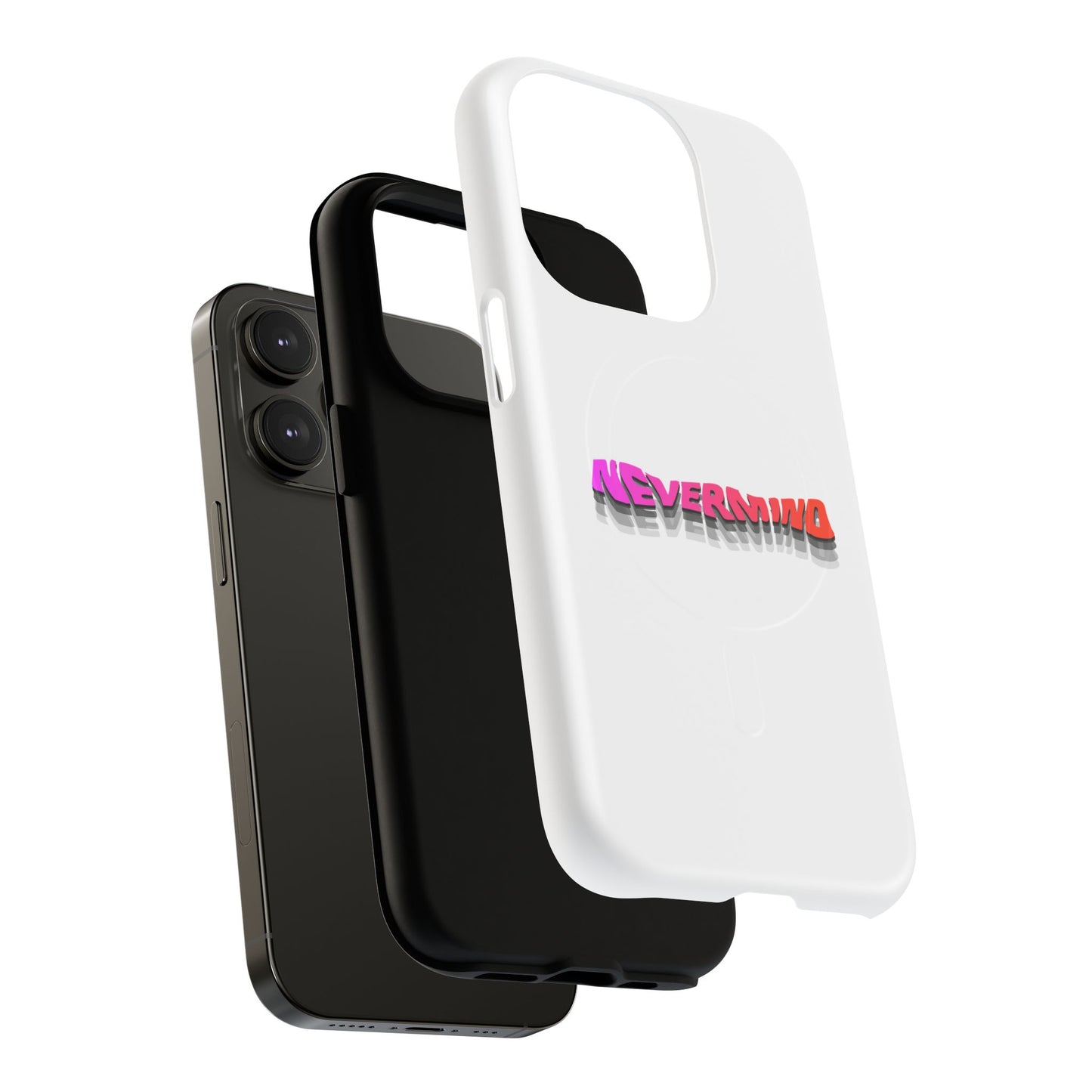 Wavy Groovy Typography Tough Magnetic Case