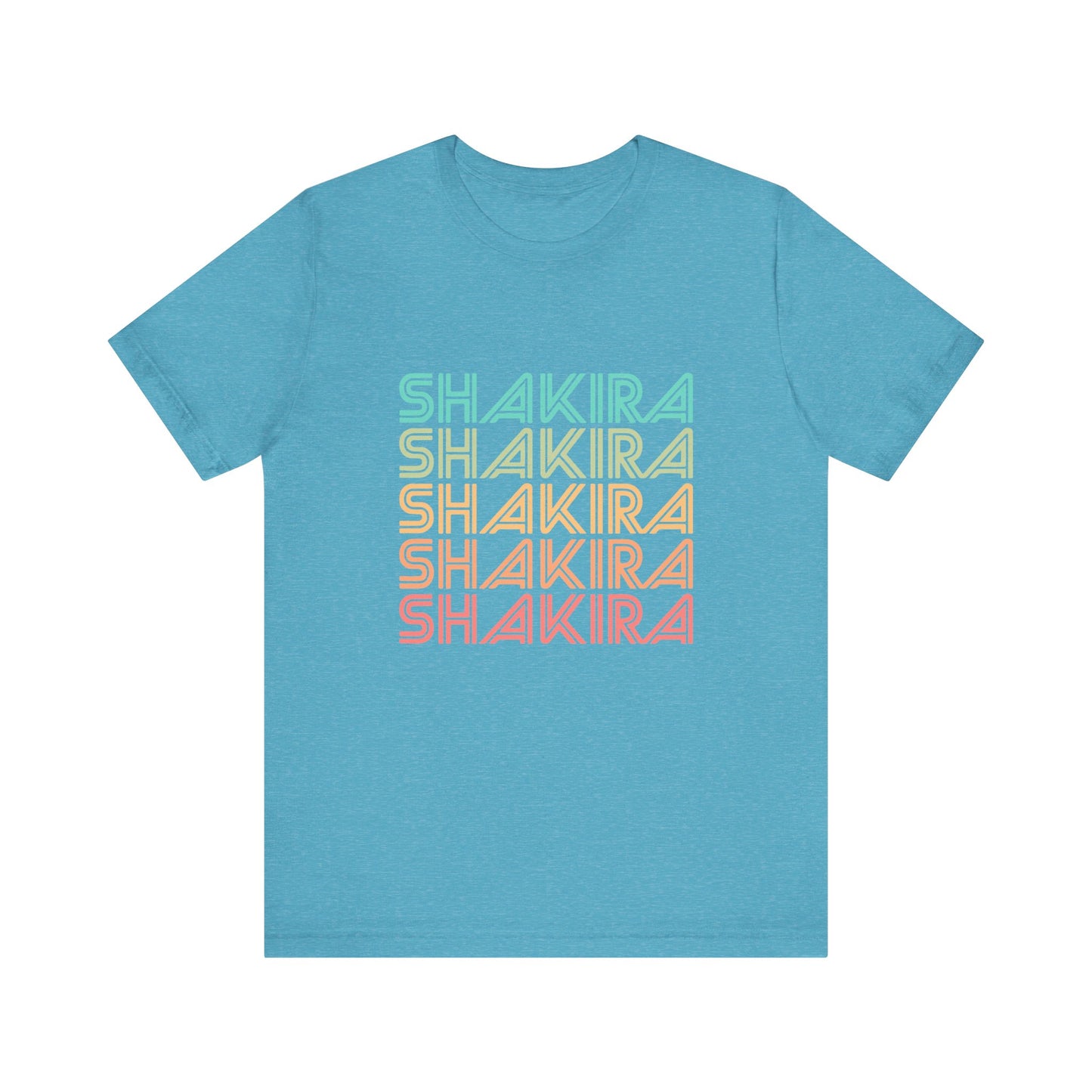 Retro Pop Lines Unisex jersey short sleeve tee