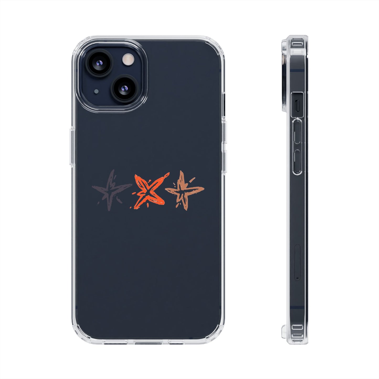 Starlit Threads Clear Cases