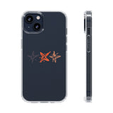 Starlit Threads Clear Cases
