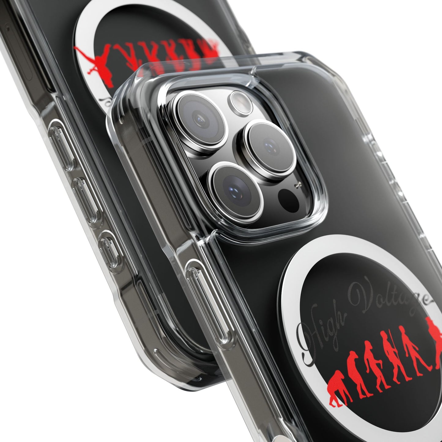 Heavy Riff Emblem Magnetic Clear Impact case