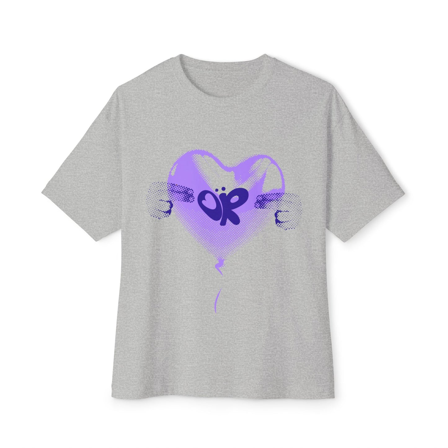 Heart Balloon OR Pop Art-Oversized Tee