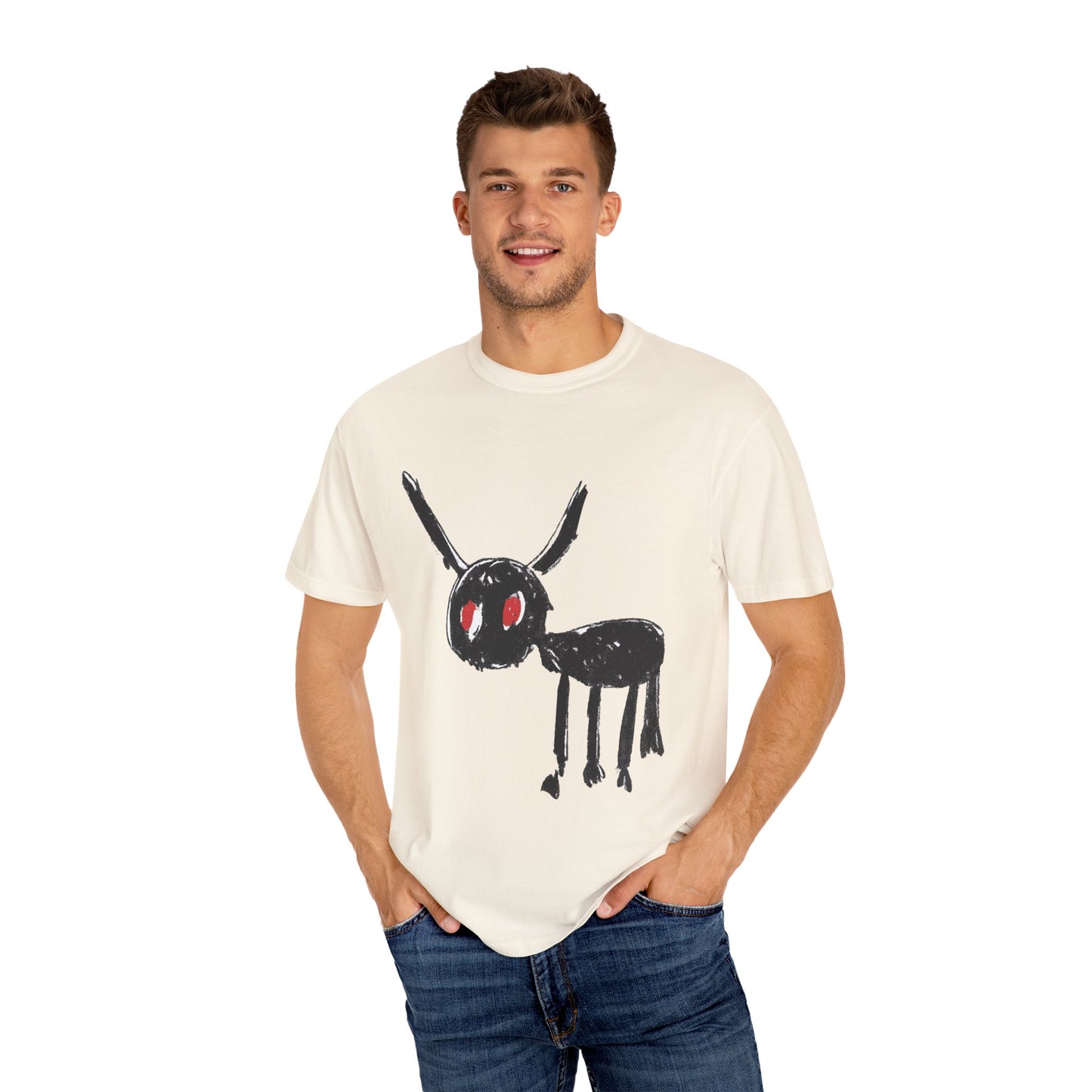 Demon Sketch Dyed Tshirt