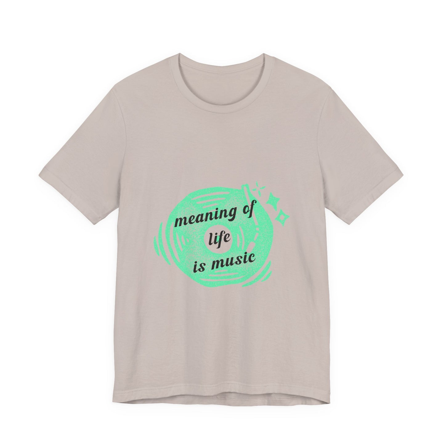 Vinyl Dreams Speak Unisex Jersey short sleeve tee