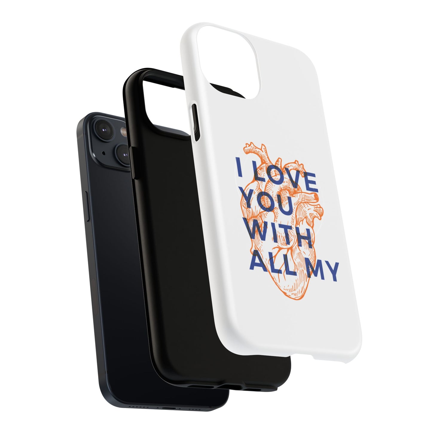 All My Heart Anatomical Art Tough Magnetic Case