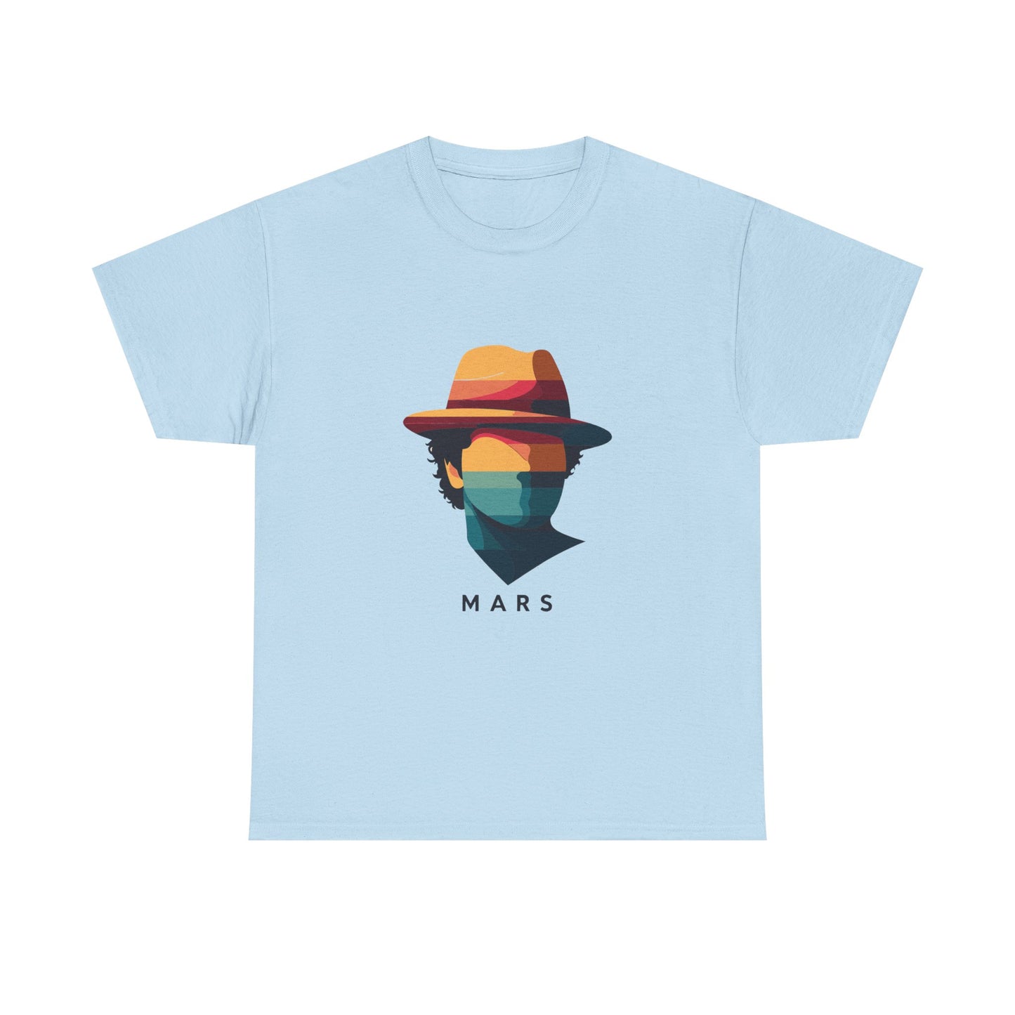 Funk Shadow Portrait Unisex Heavy cotton Tee