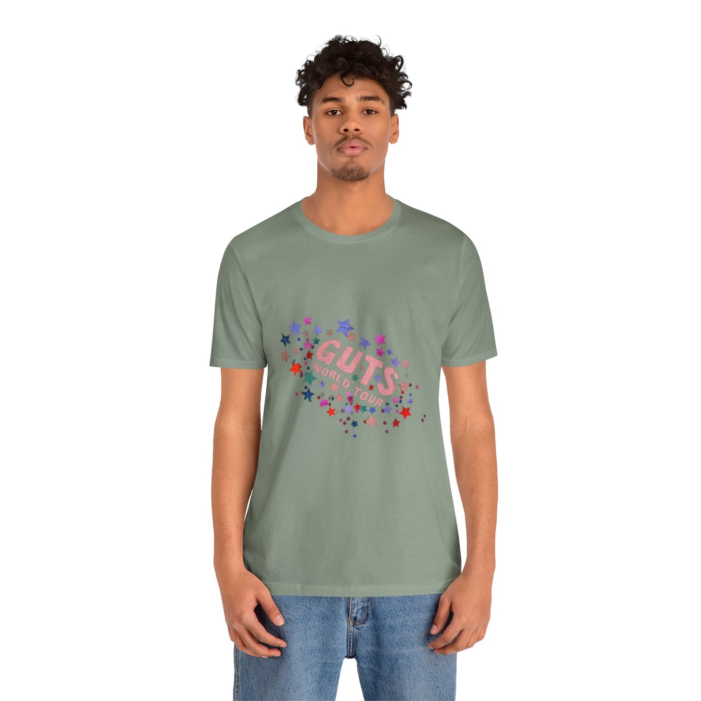 Olivia Rodrigo Unisex Jersey Short Sleeve Tee - Guts World Tour