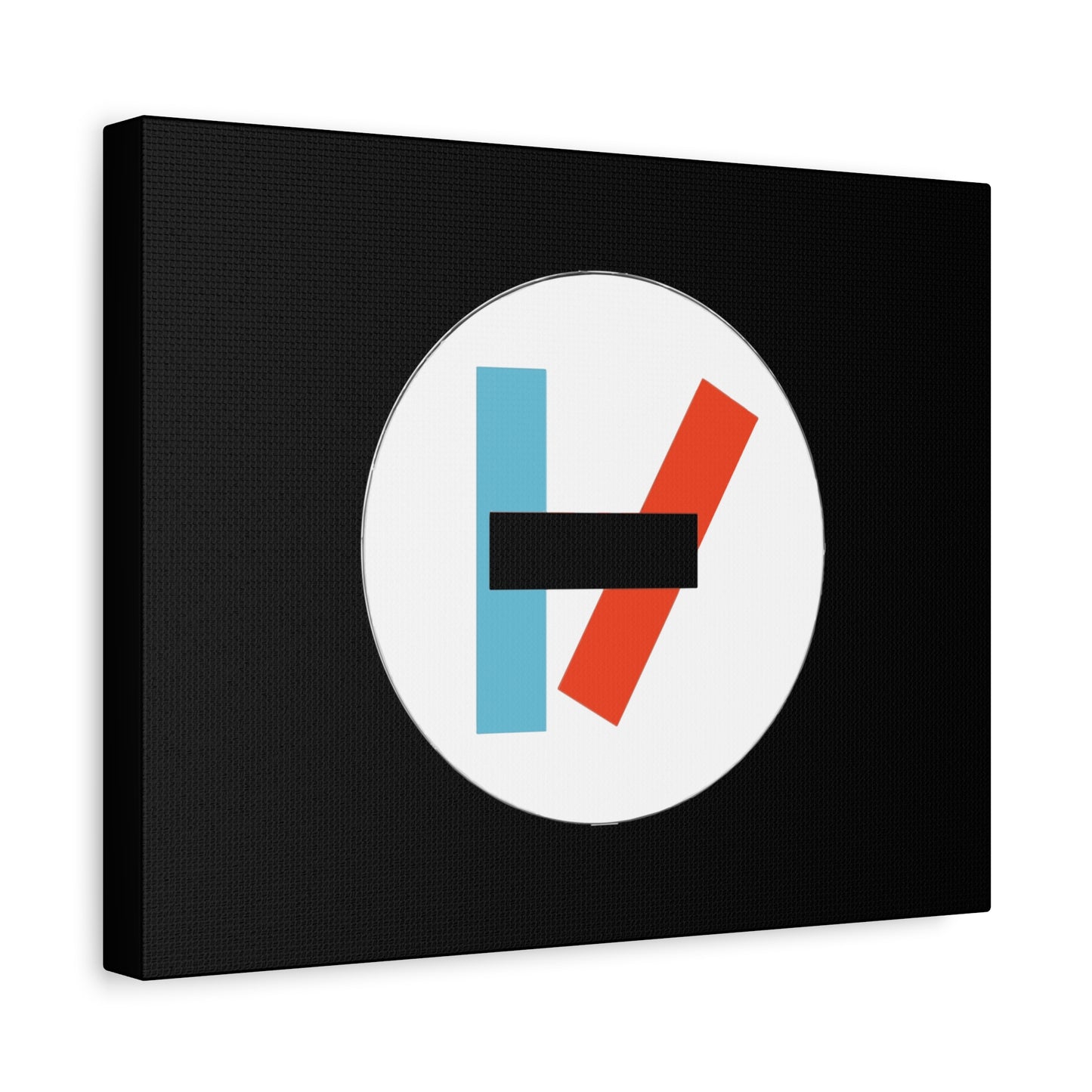 Circle Flame Matte Canvas