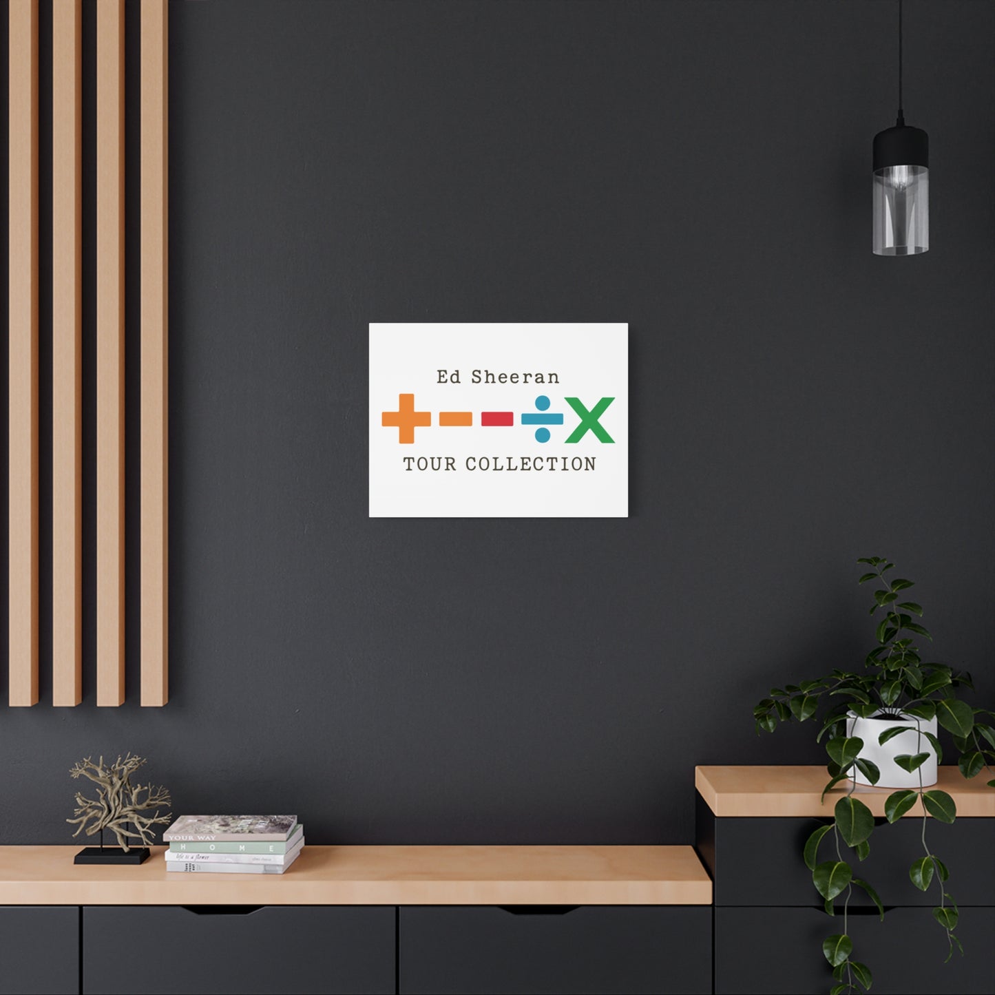 Matte Stretched Canvas, 1.25" Depth – Ed Sheeran Edition