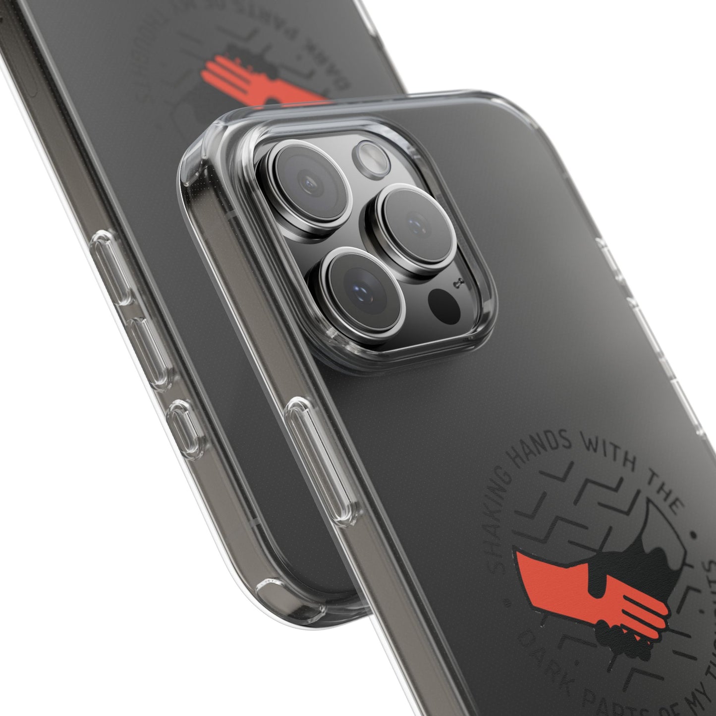 Dark Grip Clear Case