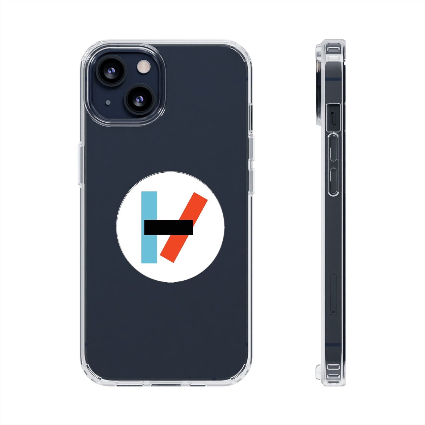 Circle Flame Clear Case