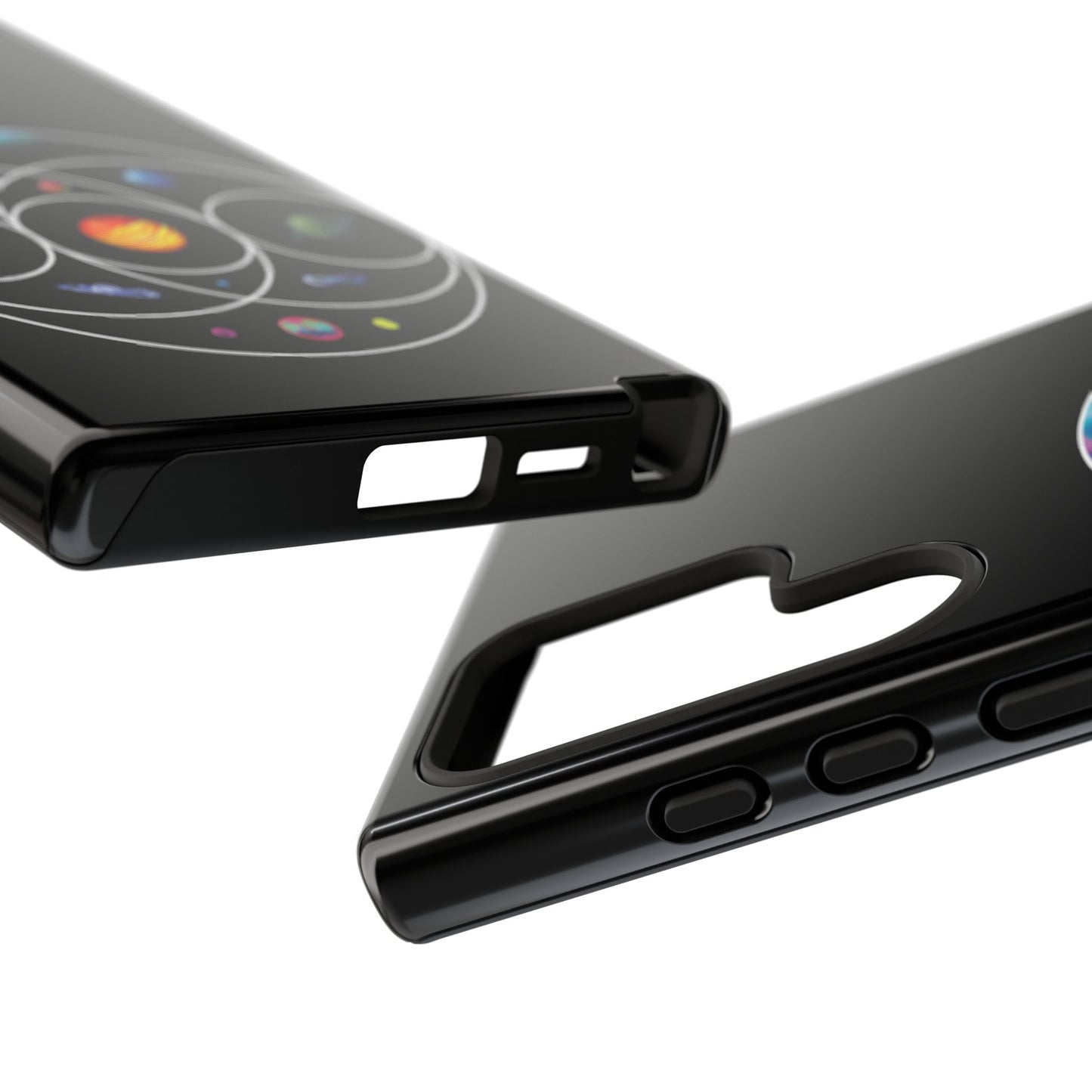 Premium Tough Case for Samsung S21 to S25 Ultra Showcasing Coldplay’s Illustration Concept