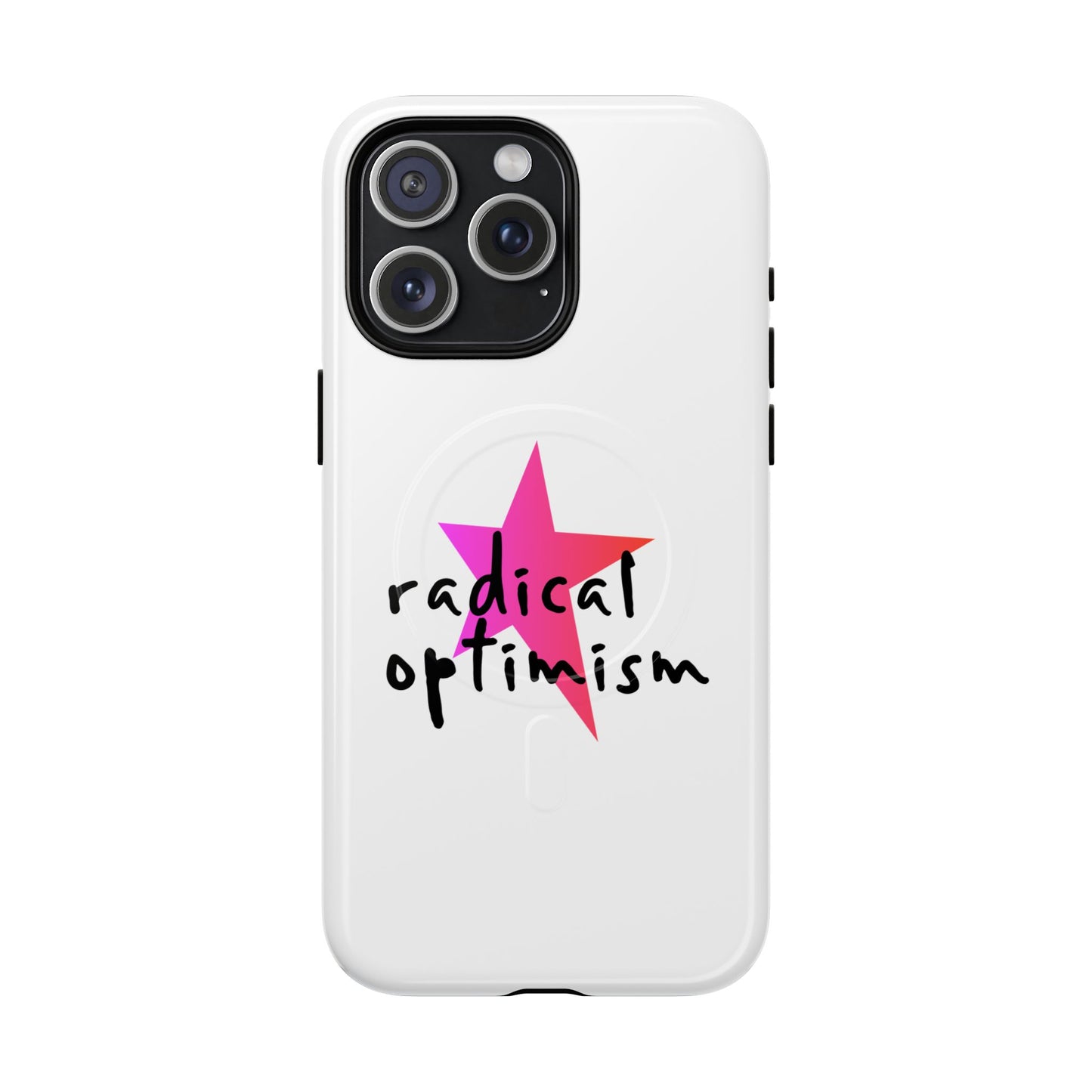 Flame Script Statement Tough Magnetic Case