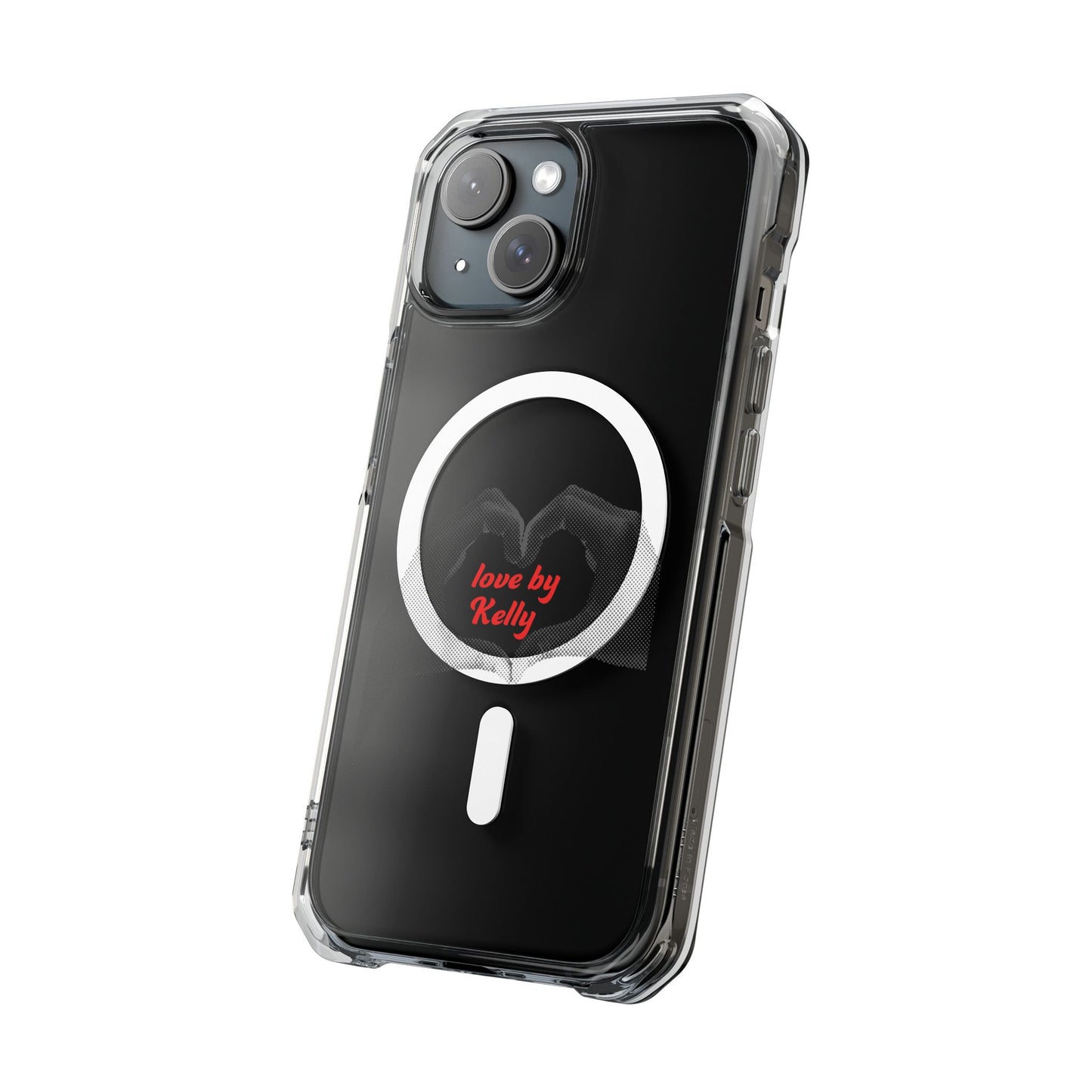 Love Echo by K Magnetic clear Impact Case