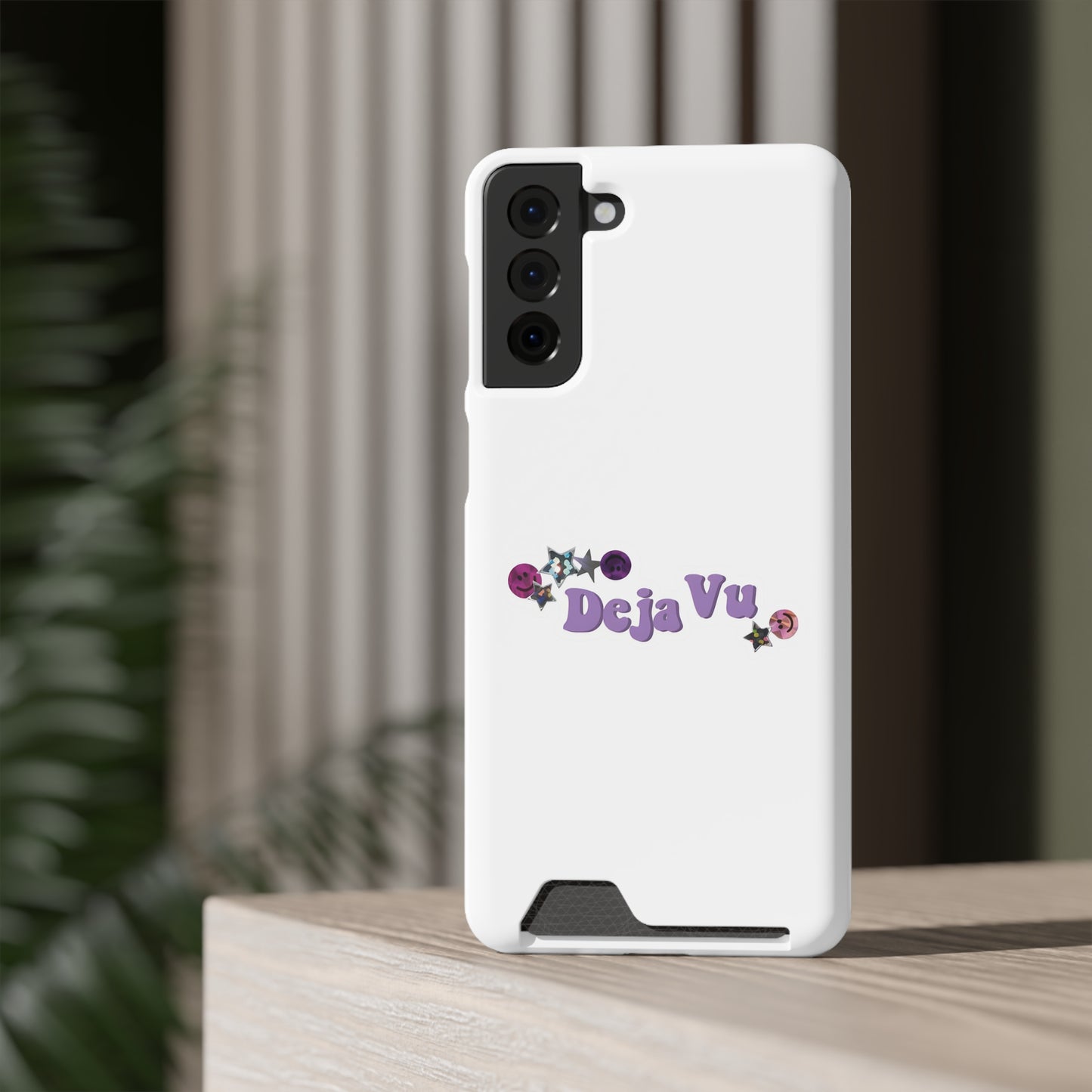 Phone Case + Card Holder For Samsung S21 to S22 – Olivia Rodrigo Deja Vu | Edition