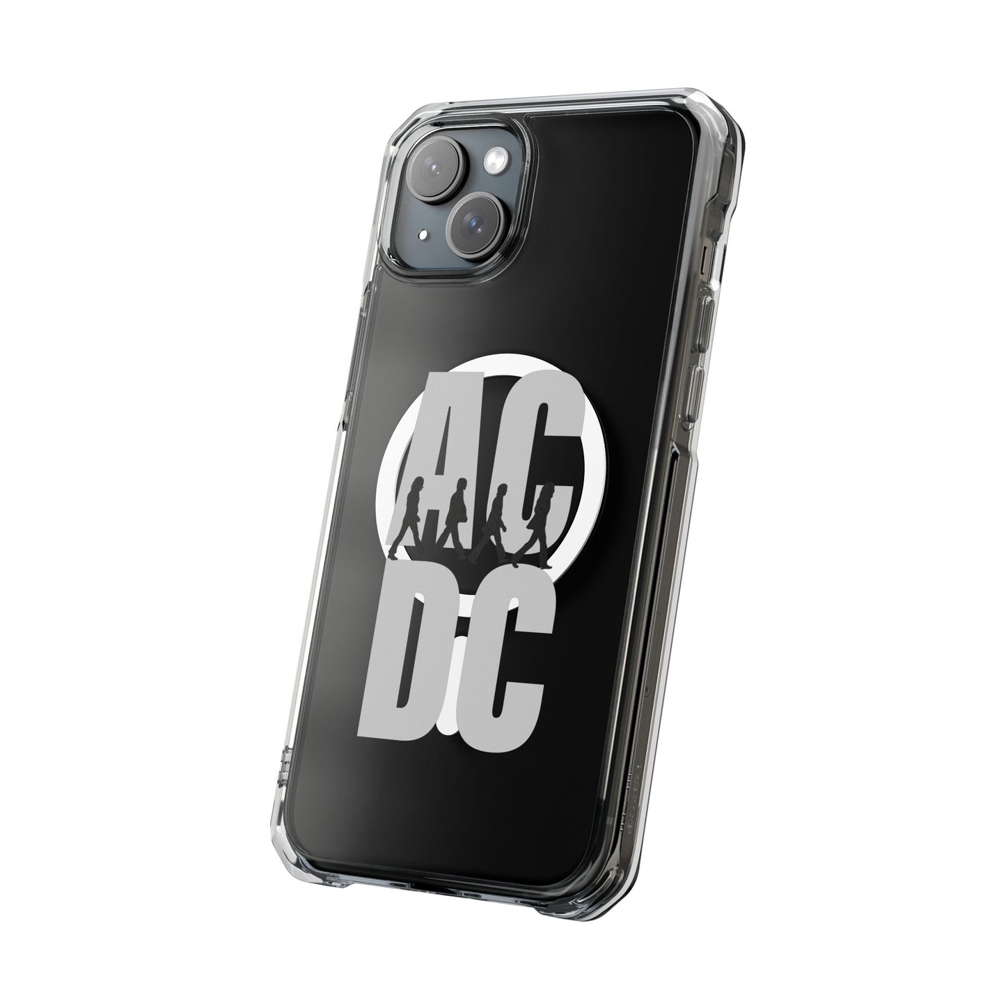 Retro Walk Rock Magnetic Clear Impact case