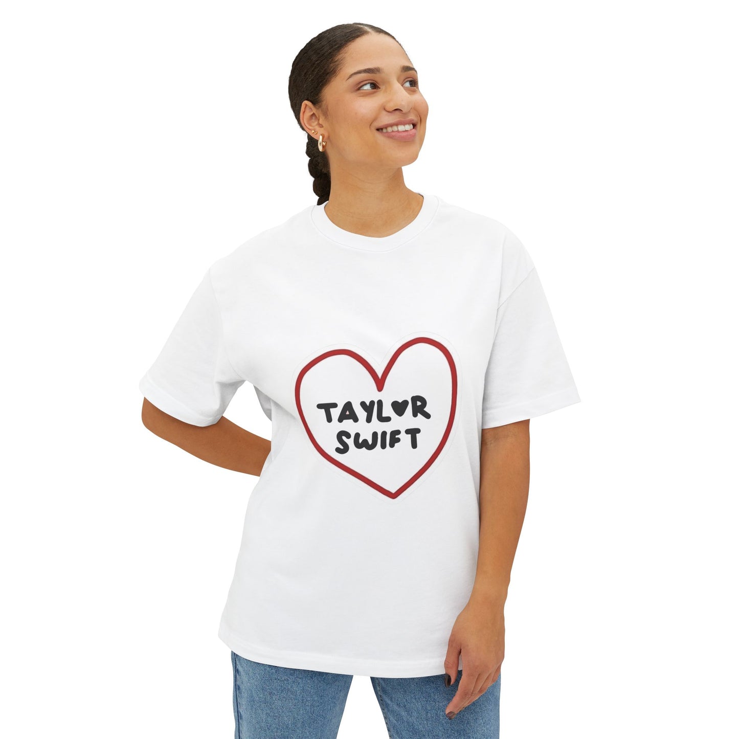 Heartbeats & Midnights Unisex Oversized Boxy Tee