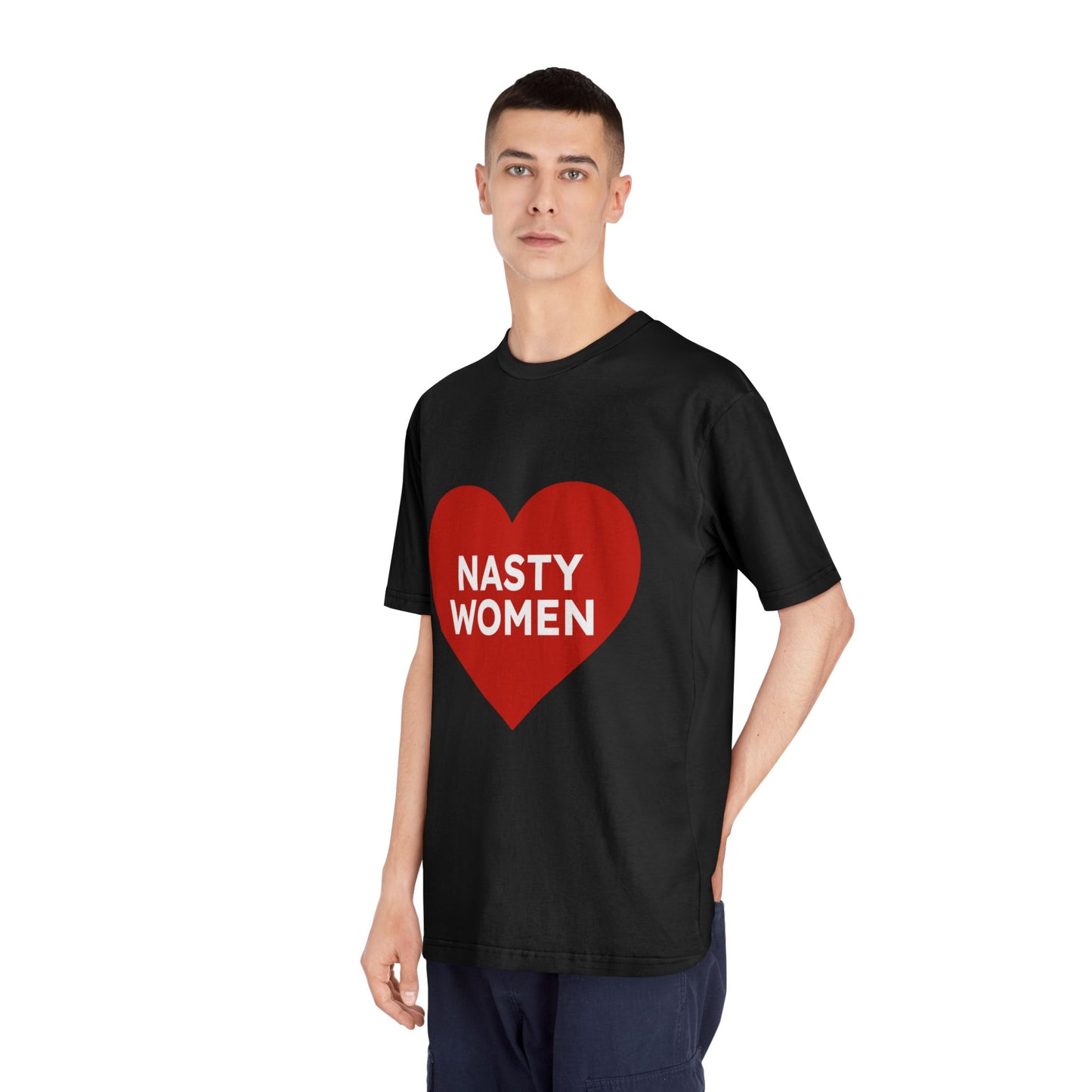 Nasty Women Heart - Unisex Classic Crewneck T-shirt