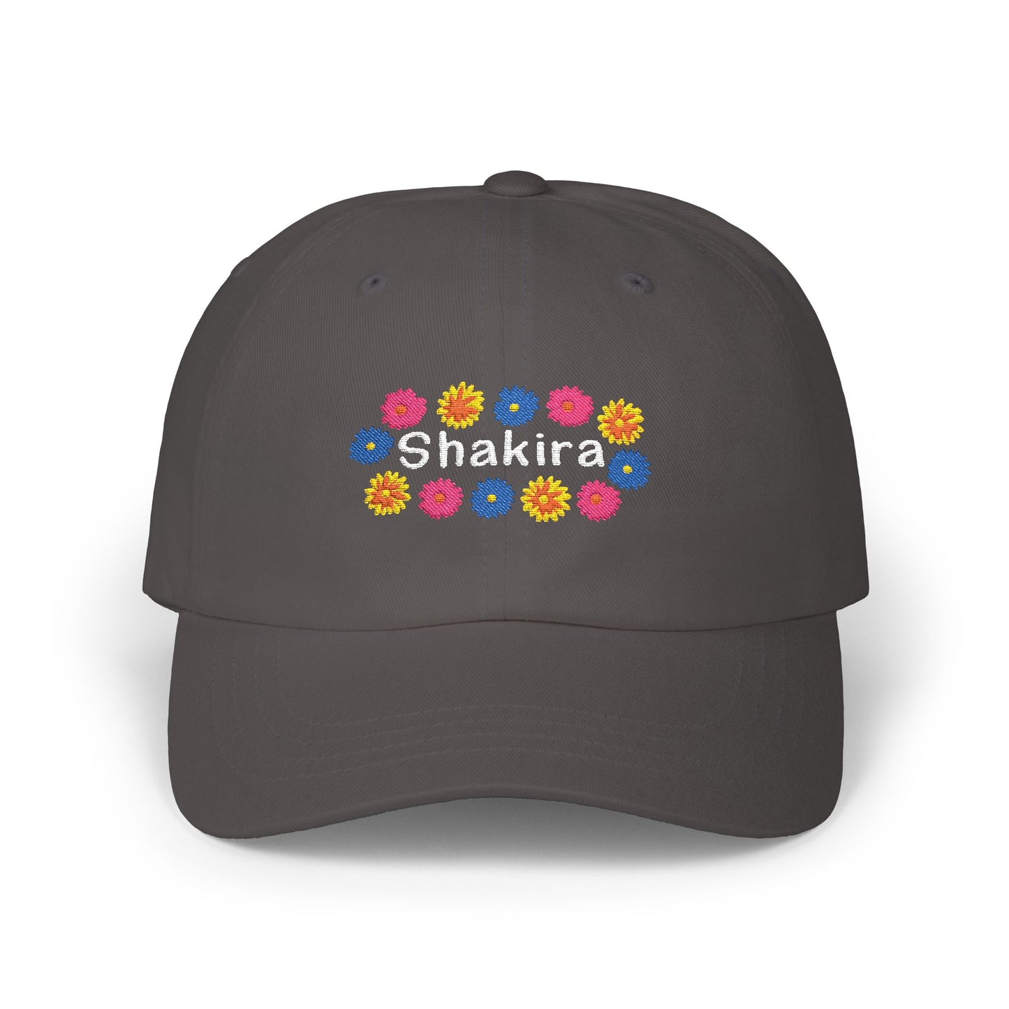 Retro Floral Groove Classic dad cap