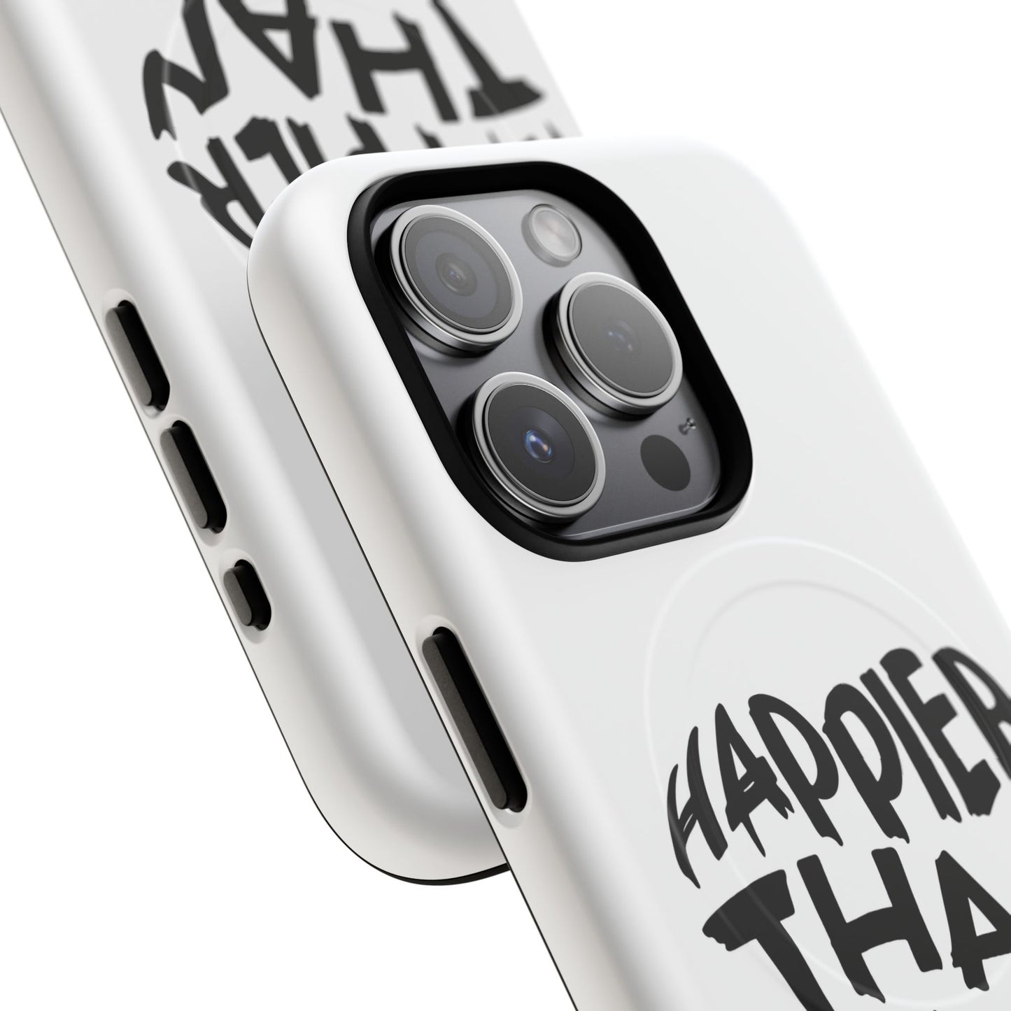 Happier Heart Lettering Tough Magnetic Case