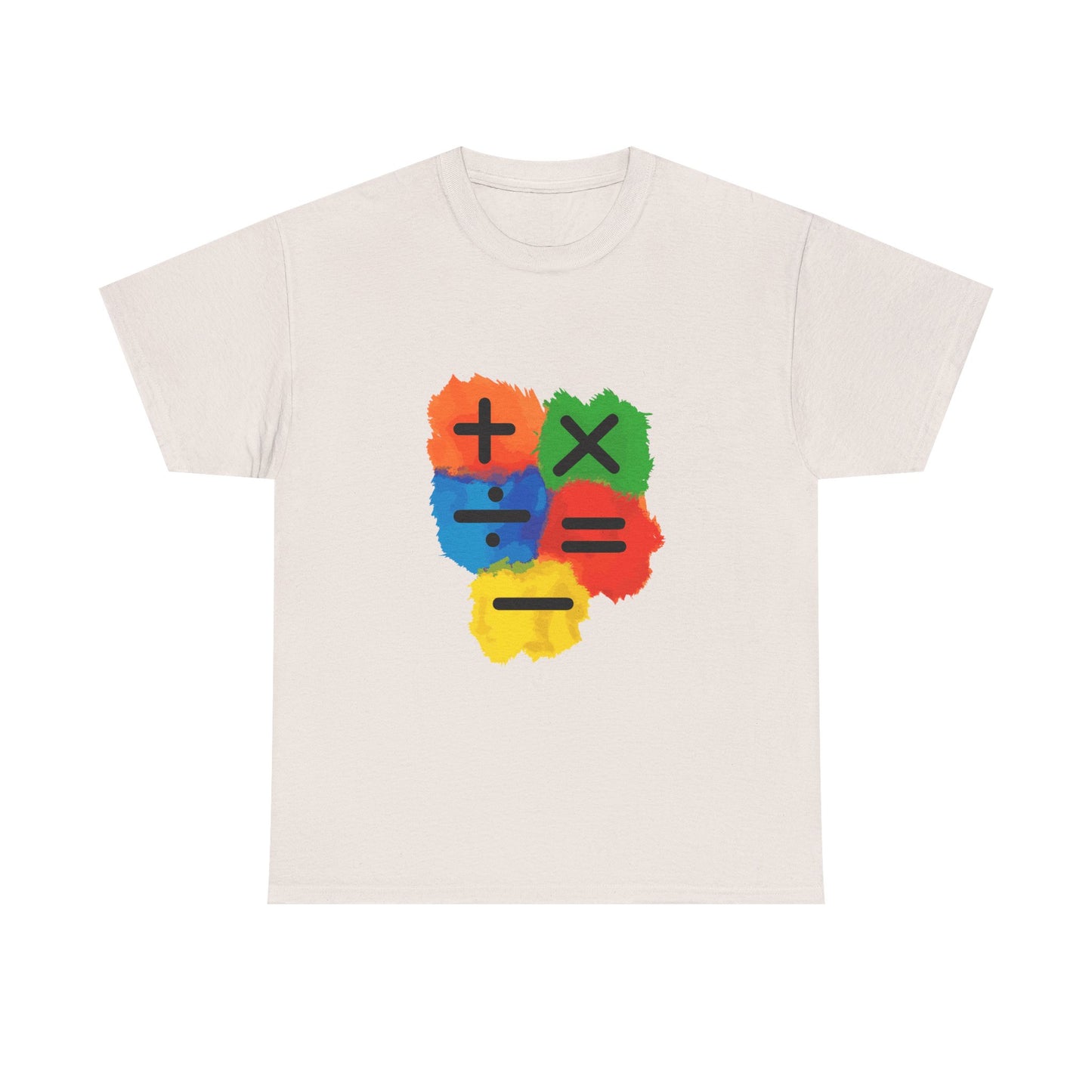 Orange Equals Symbol Unisex Heavy Cotton Tee