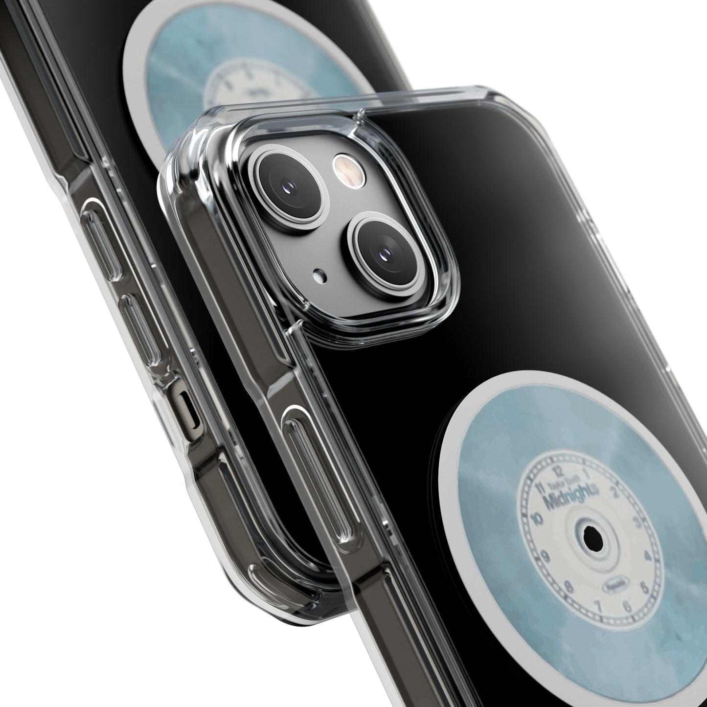 Midnight Vinyl Vibes Magnetic clear Impact Case