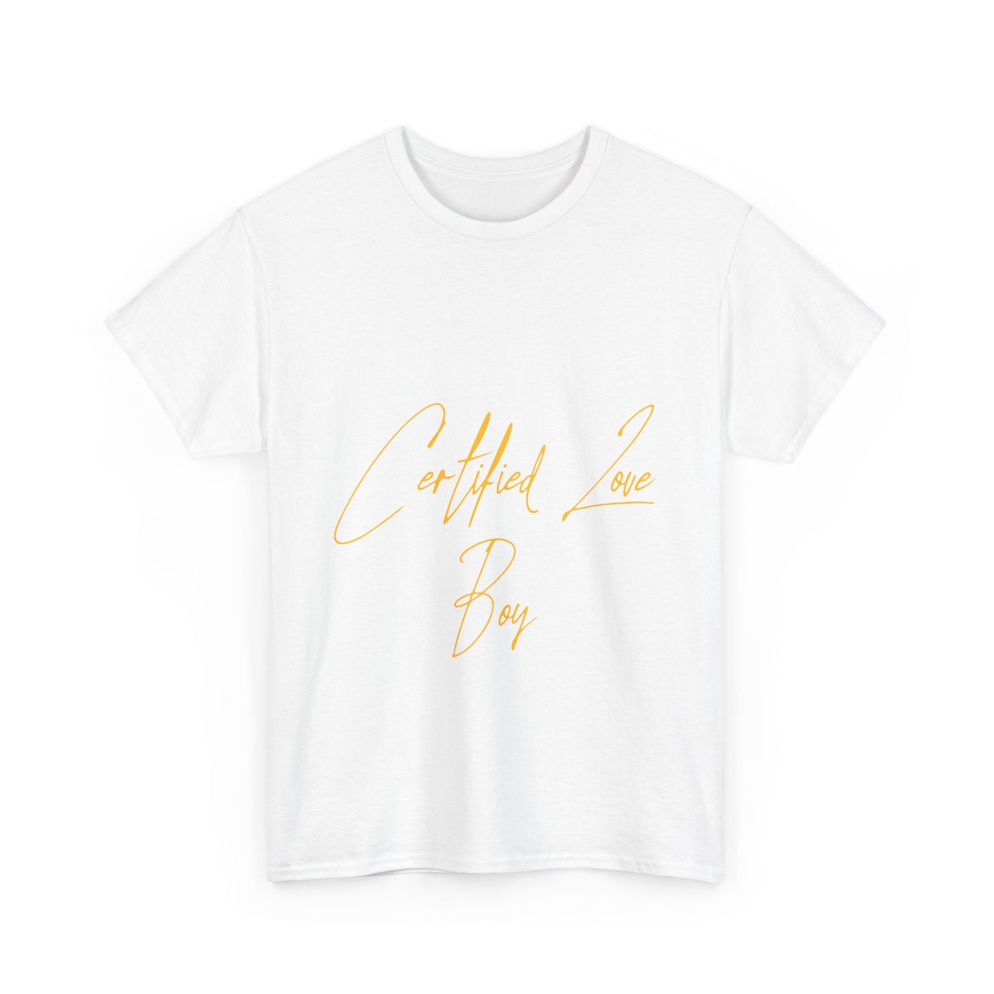 Certified Lover Boy Script Heavy Cotton Tee