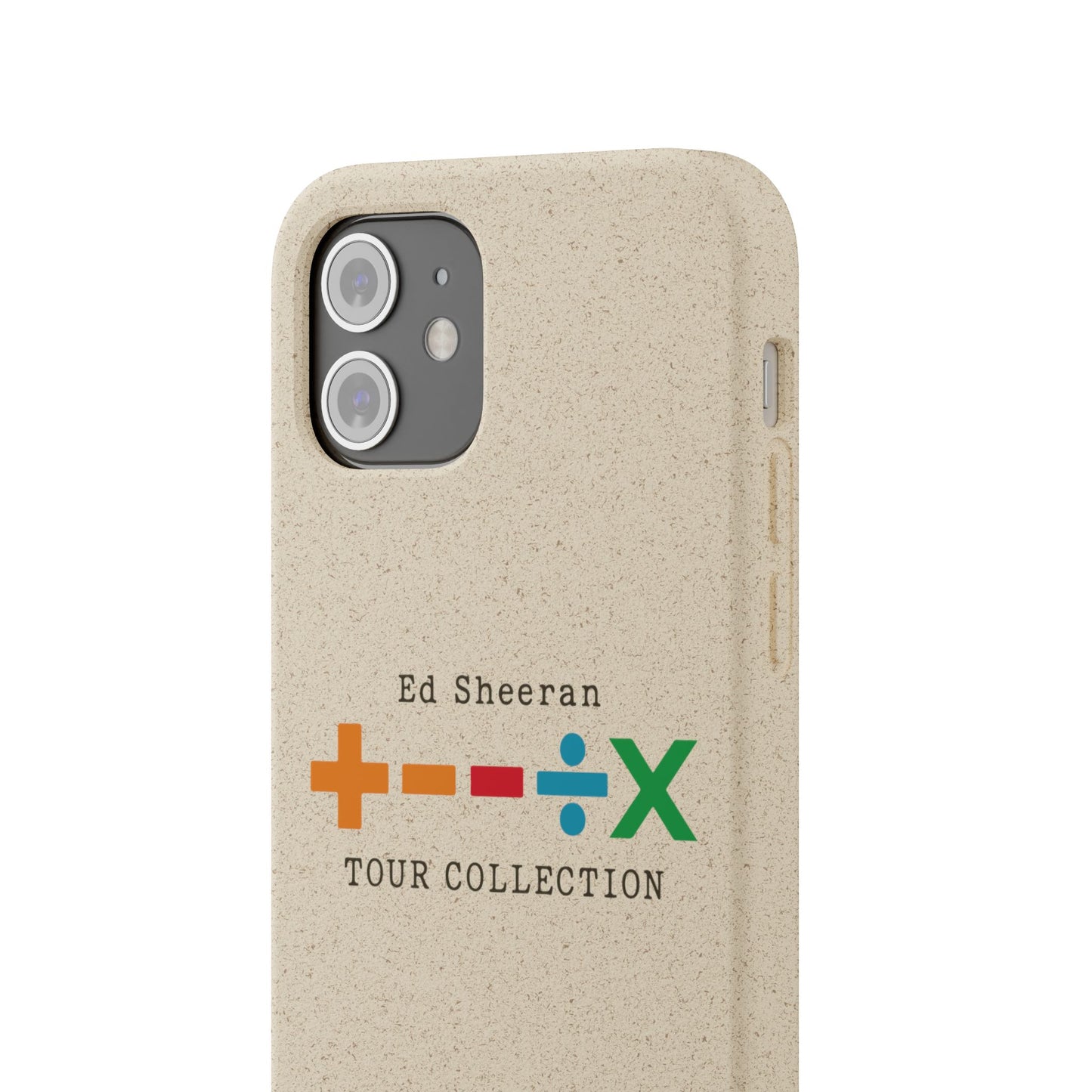 Biodegradable Cases for iPhone 12 to 16 Pro Max Showcasing – Ed Sheeran Edition