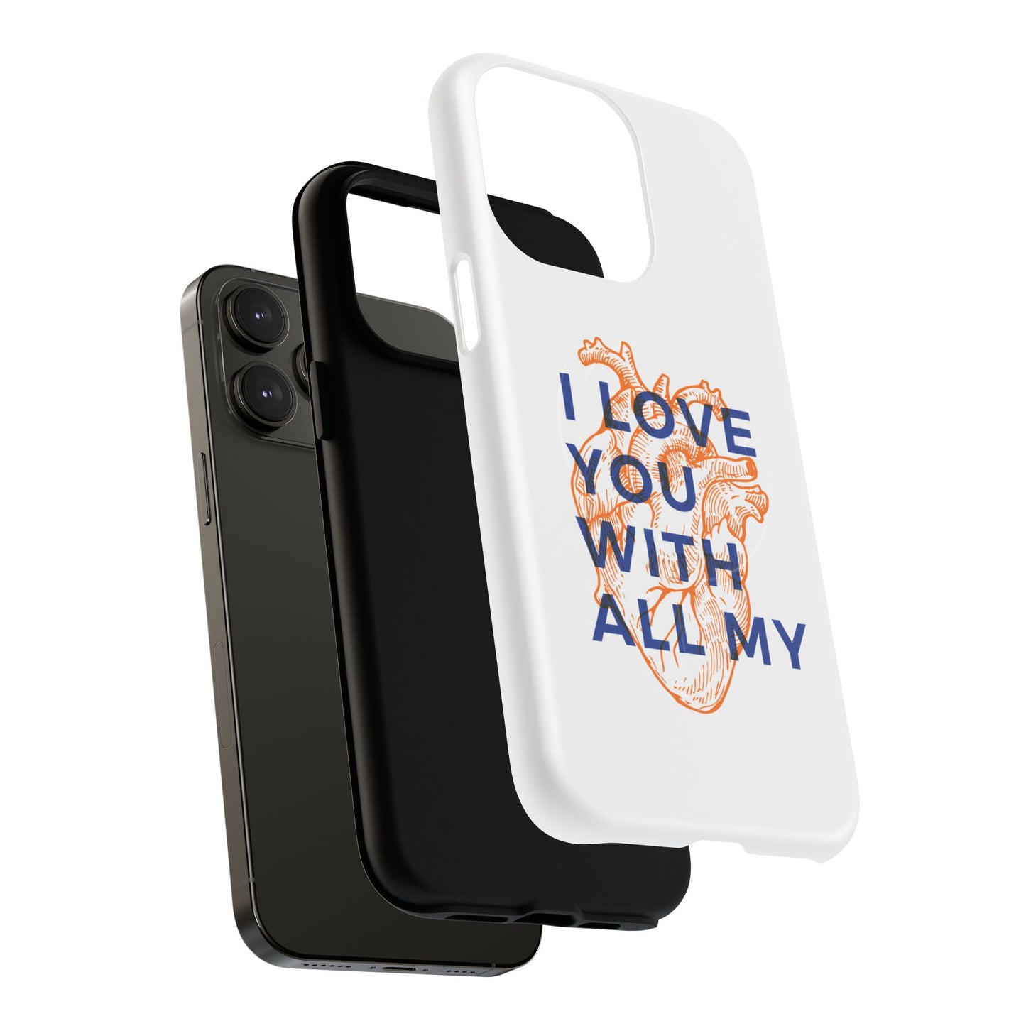 All My Heart Anatomical Art Tough Magnetic Case