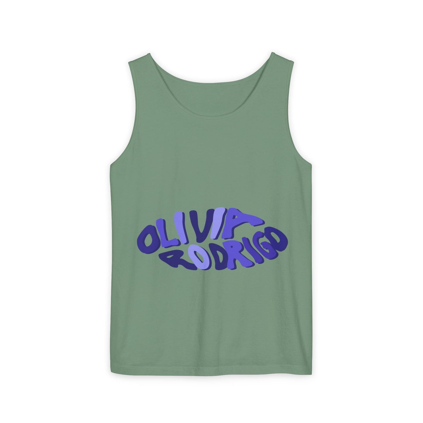 Olivia Rodrigo Wavy Text-Dyed Tank Top