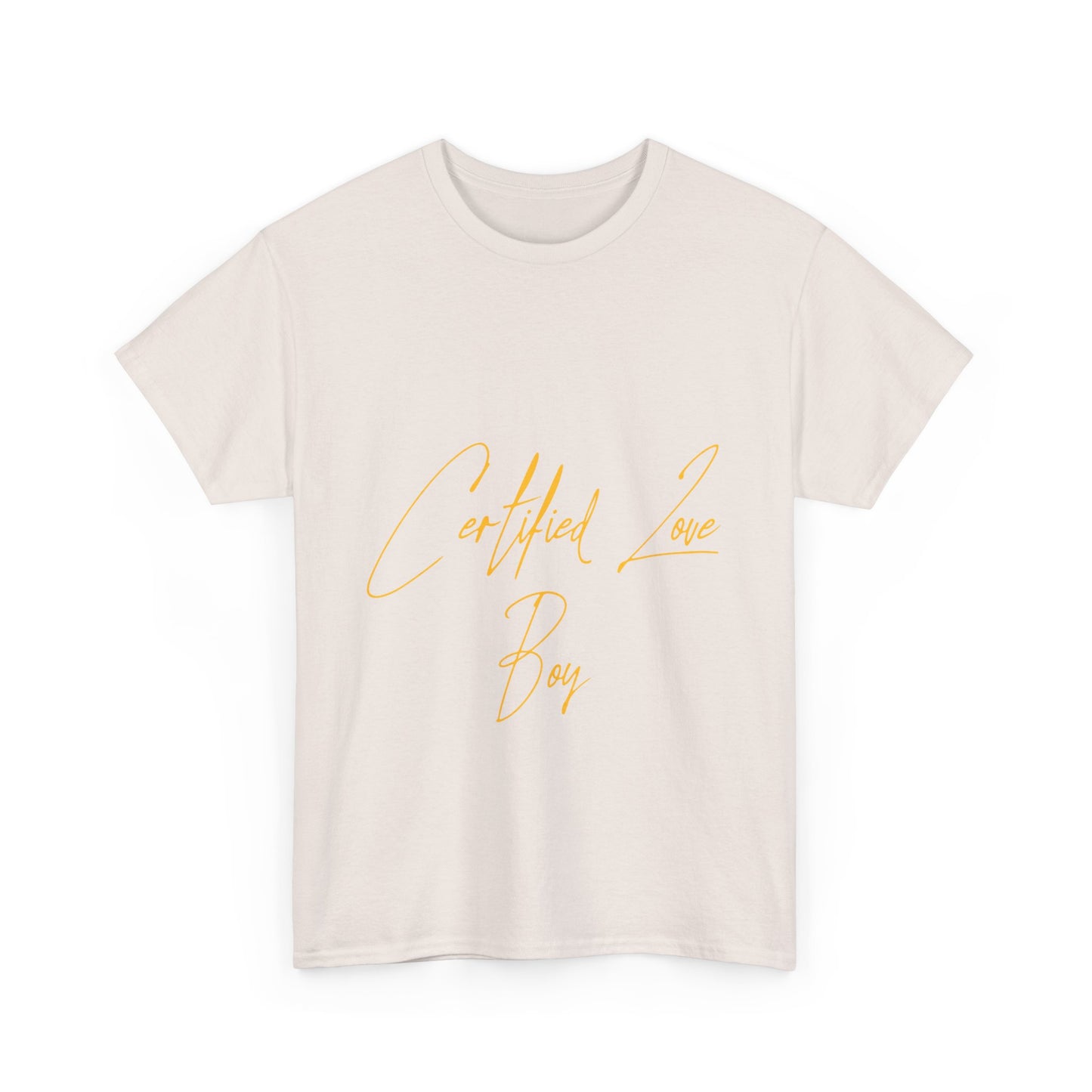 Certified Lover Boy Script Heavy Cotton Tee