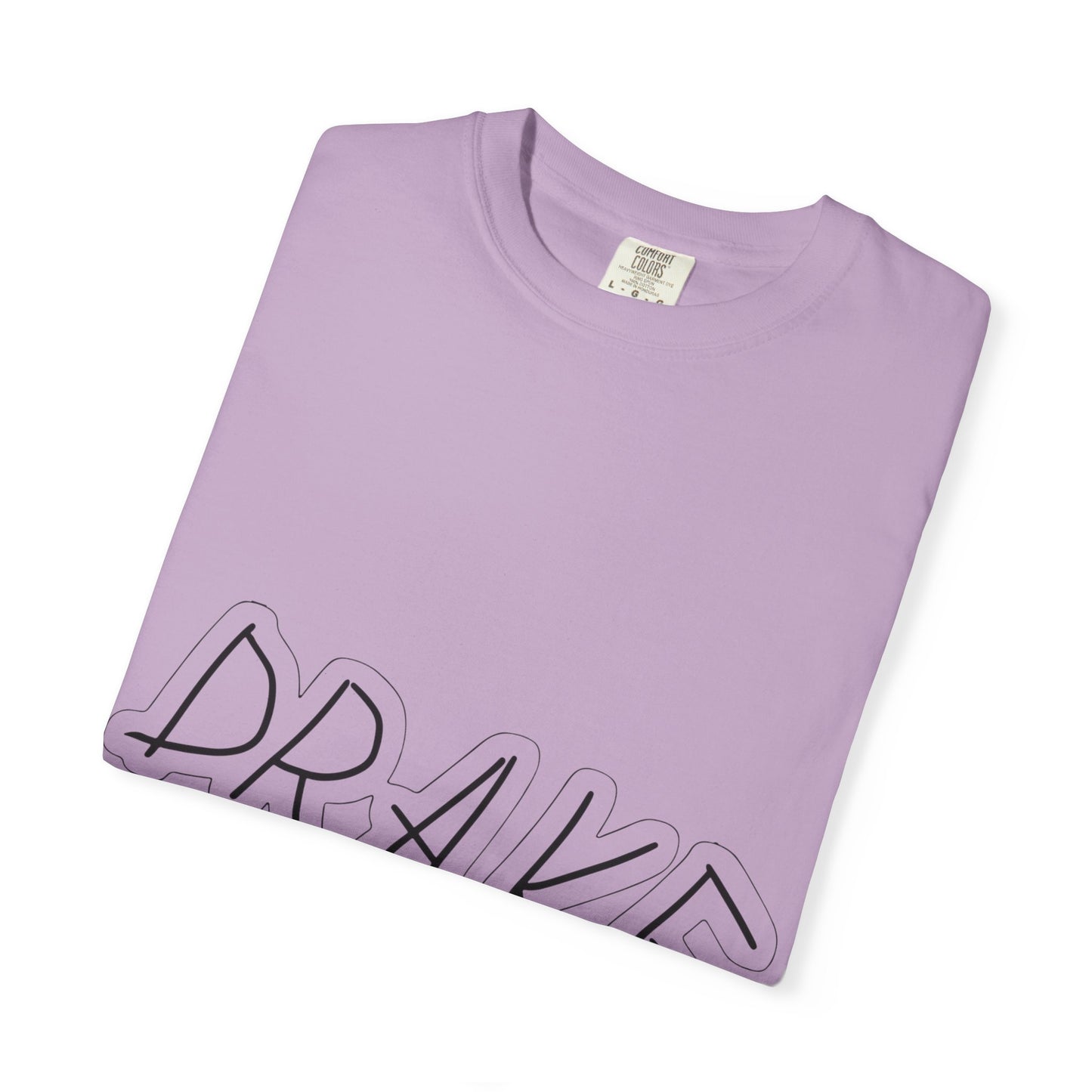Dra-ke Graffiti Script Dyed Tshirt